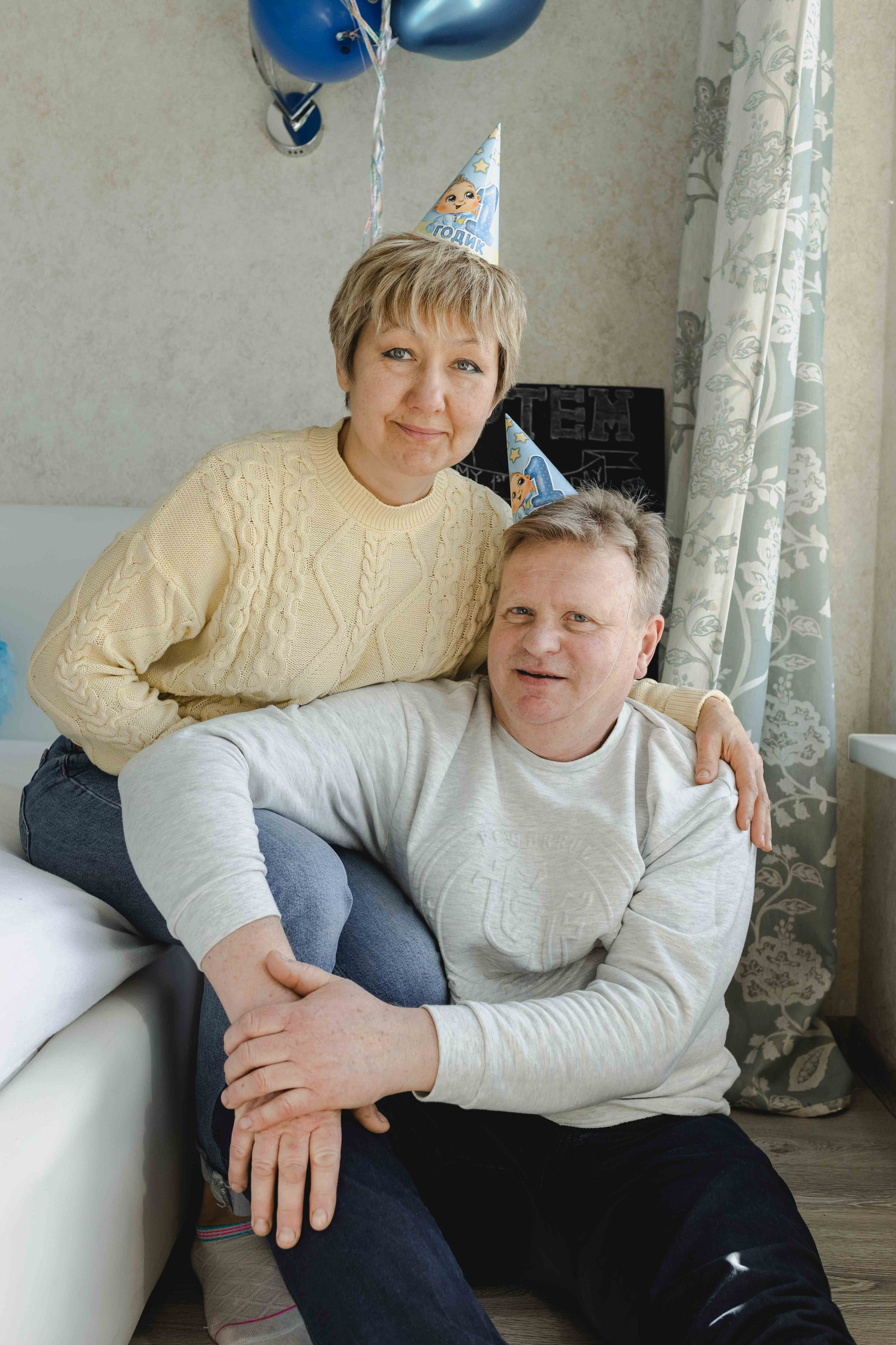 Первый день рождения Артема в кругу семьи. Семейный фотограф в Москве