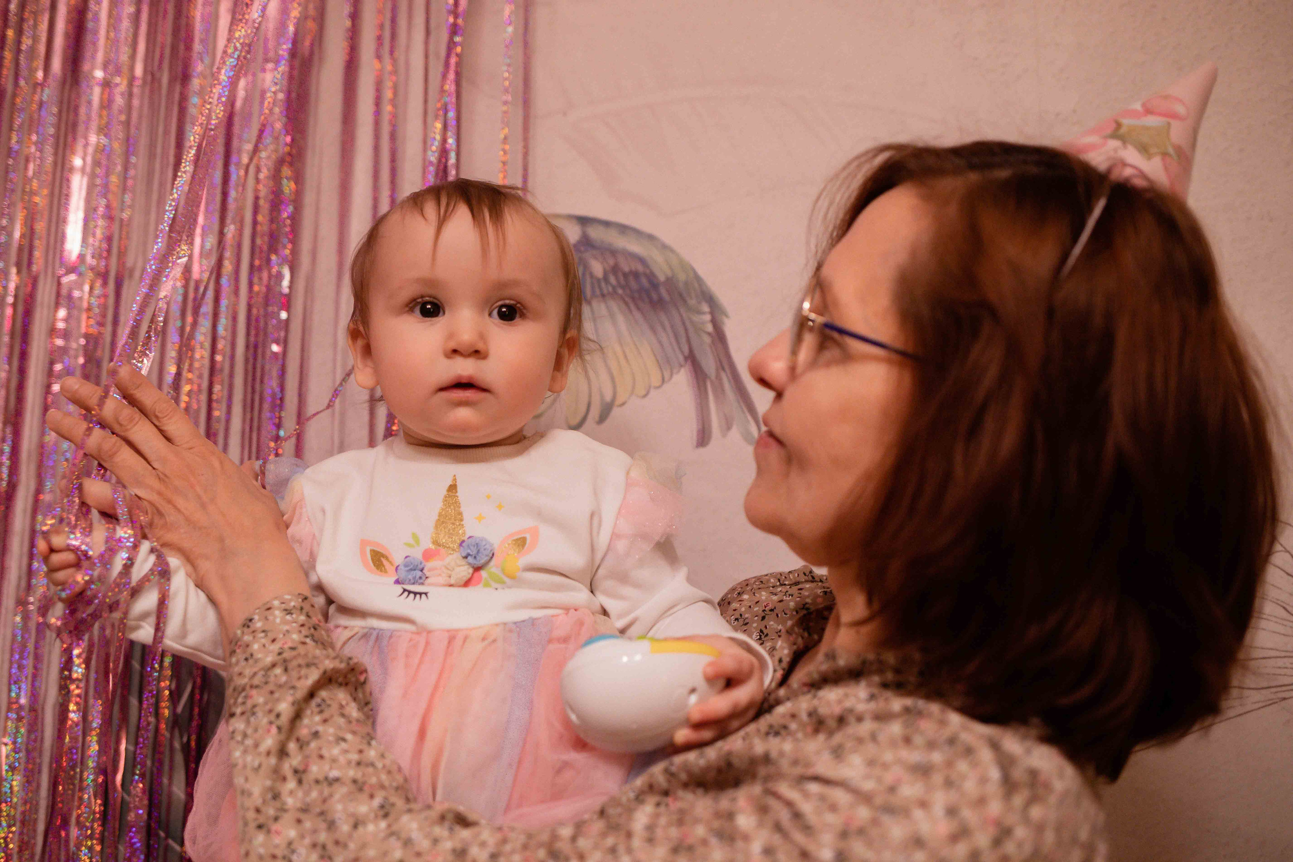 Первый день рождения дома. Семейный фотограф в Москве