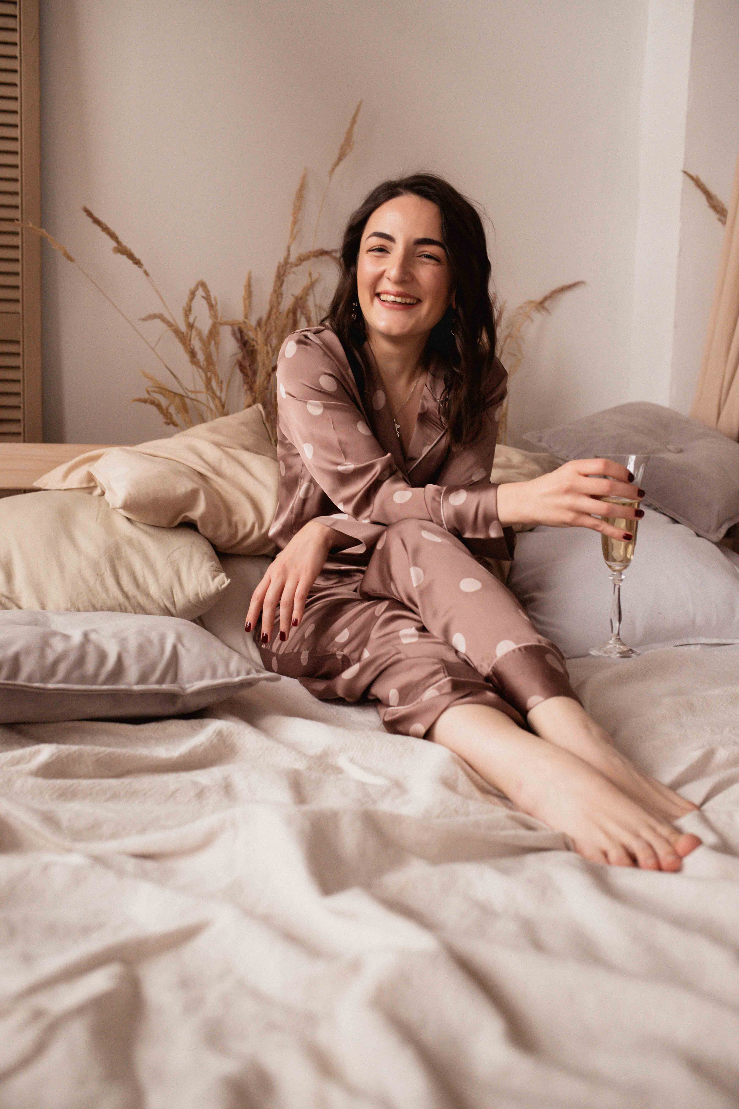 Пижамный девичник по-английски. Семейный фотограф в Москве