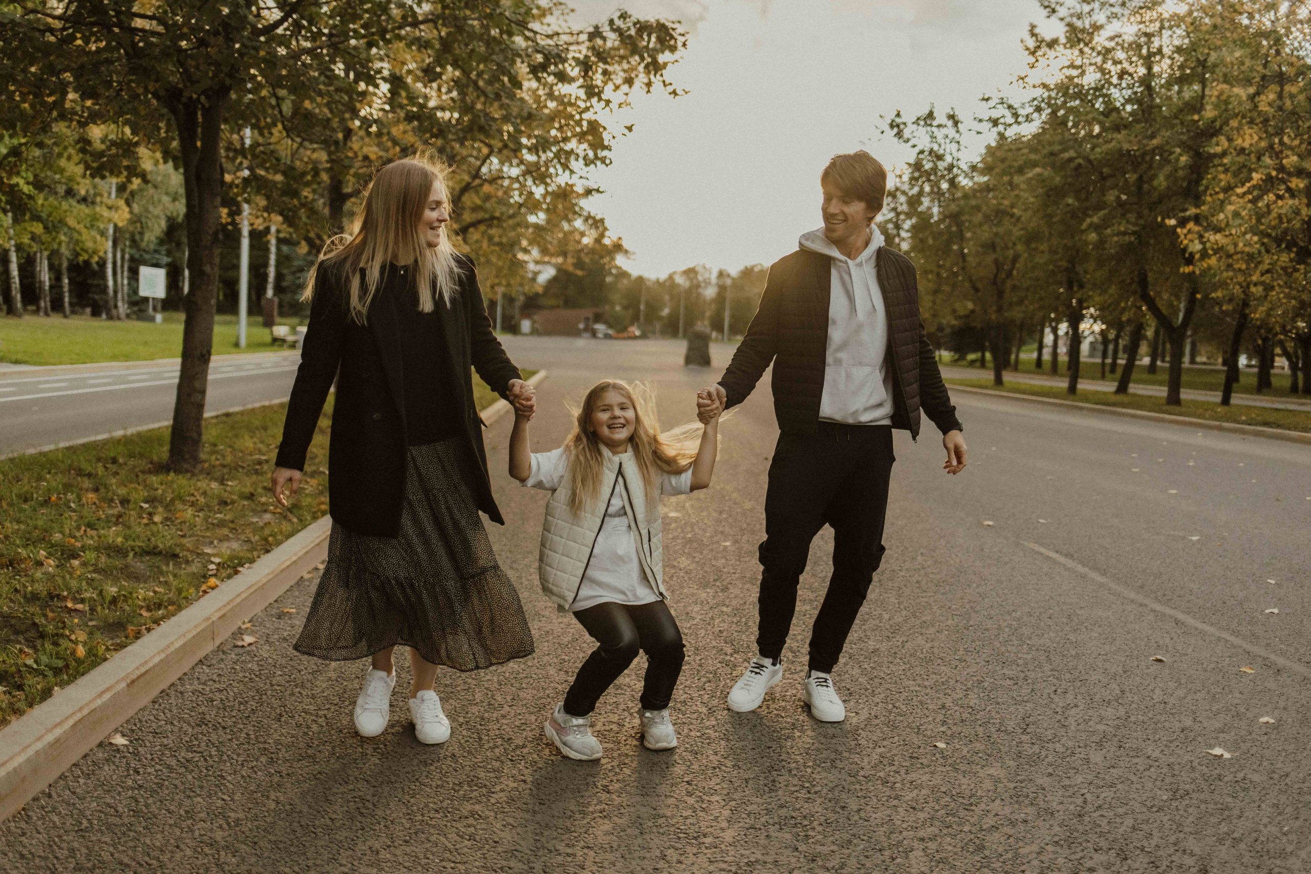 Надежда, Дмитрий и Ева. Семейный фотограф в Москве