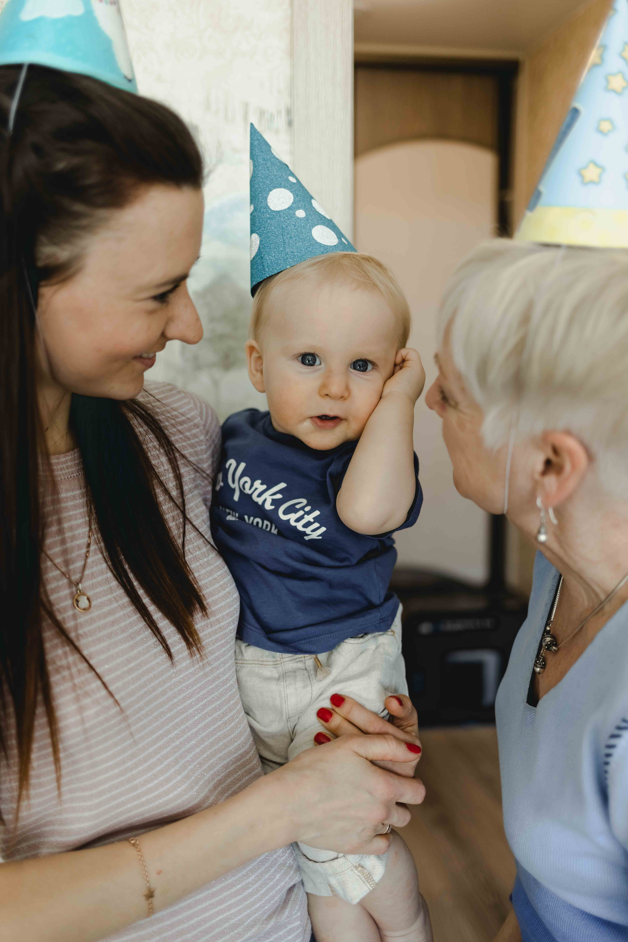 Первый день рождения Артема в кругу семьи. Семейный фотограф в Москве