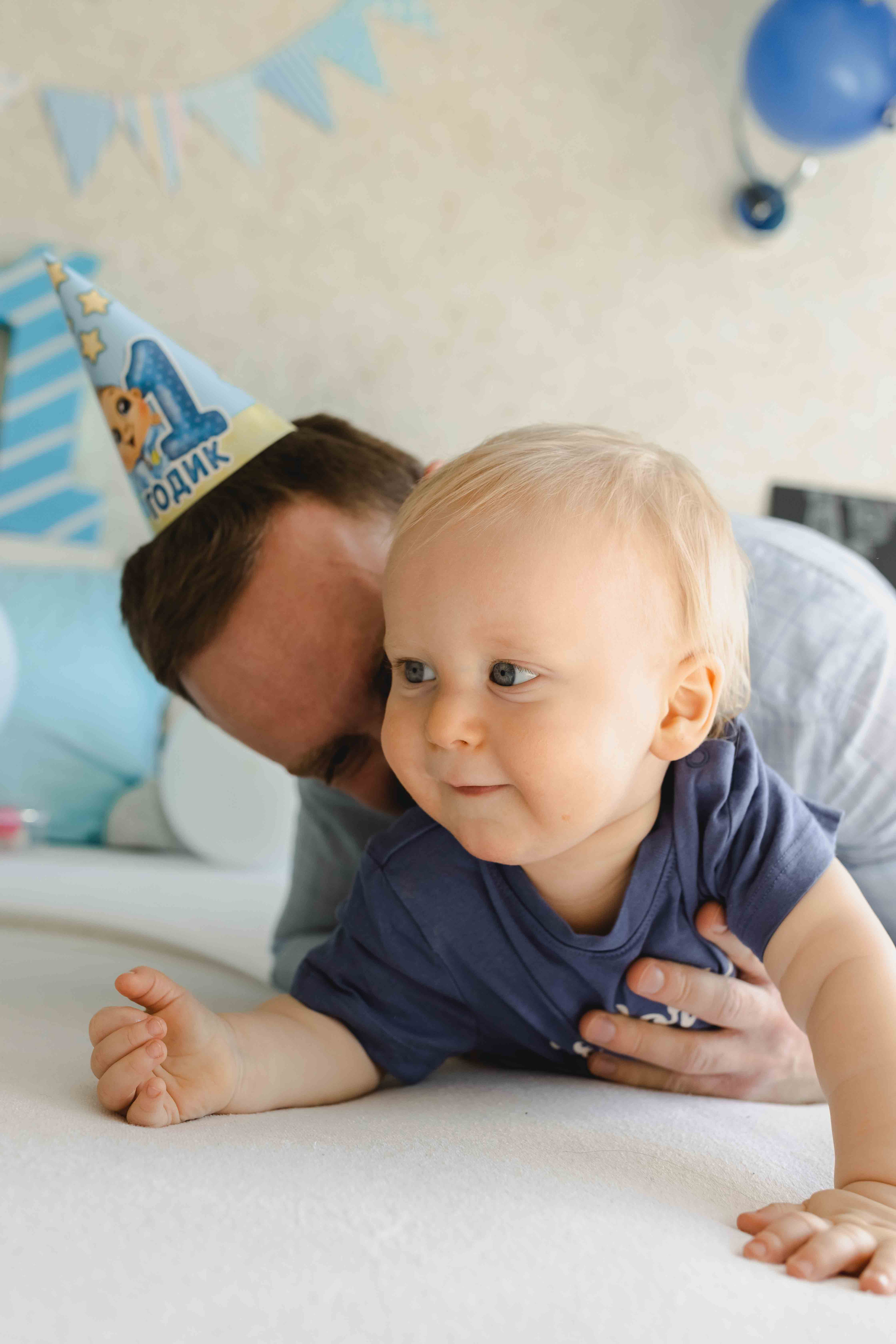 Первый день рождения Артема в кругу семьи. Семейный фотограф в Москве