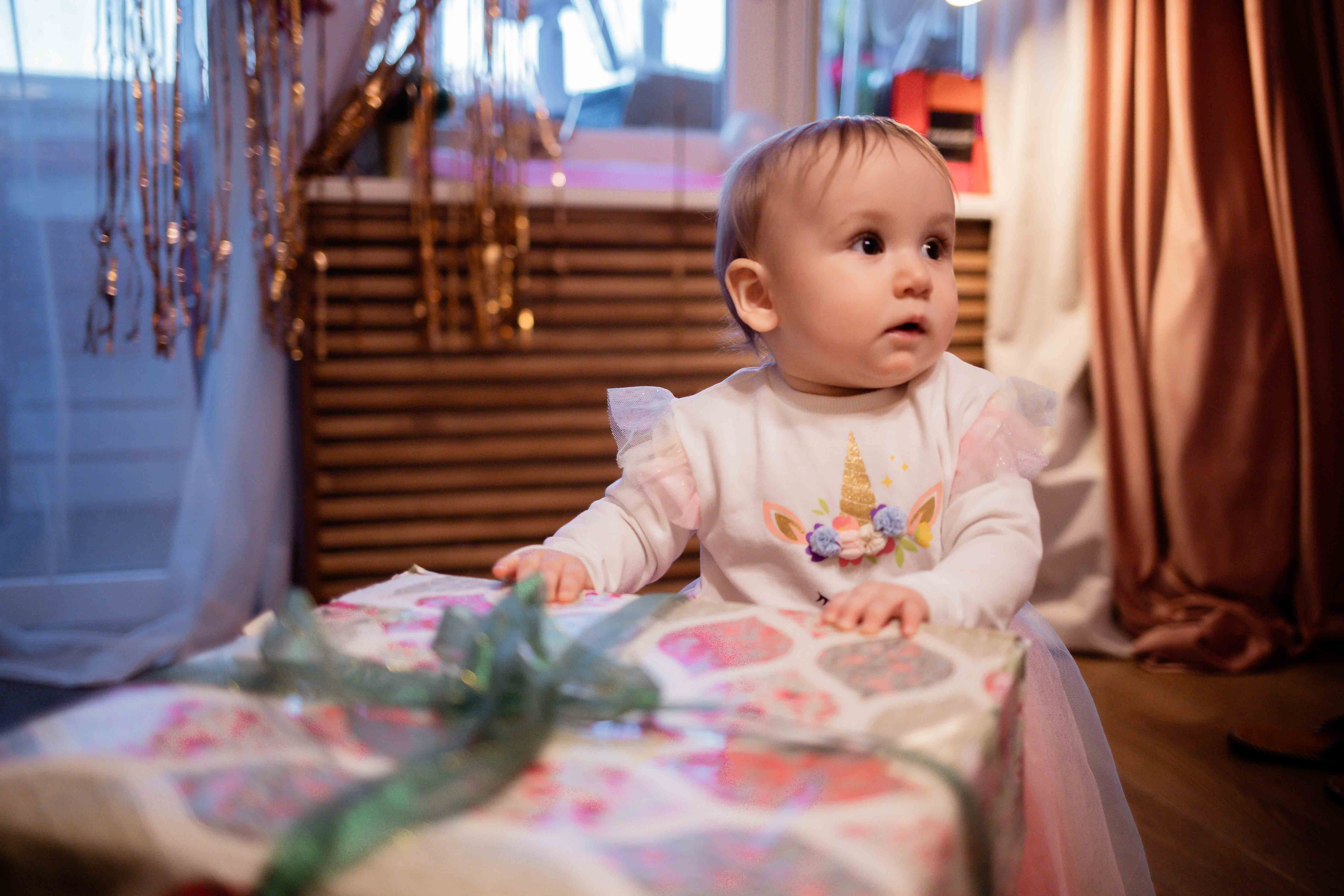 Первый день рождения дома. Семейный фотограф в Москве