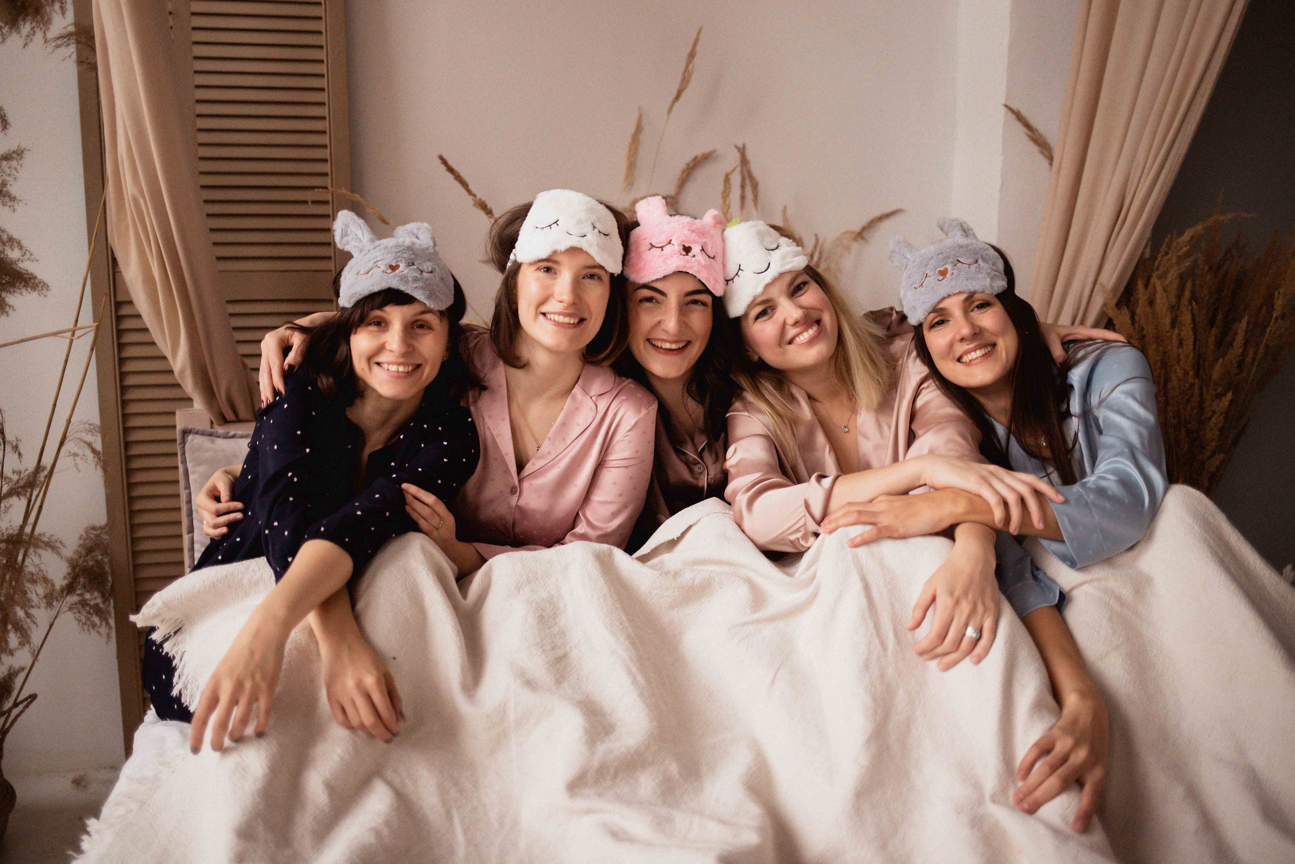 Пижамный девичник по-английски. Семейный фотограф в Москве