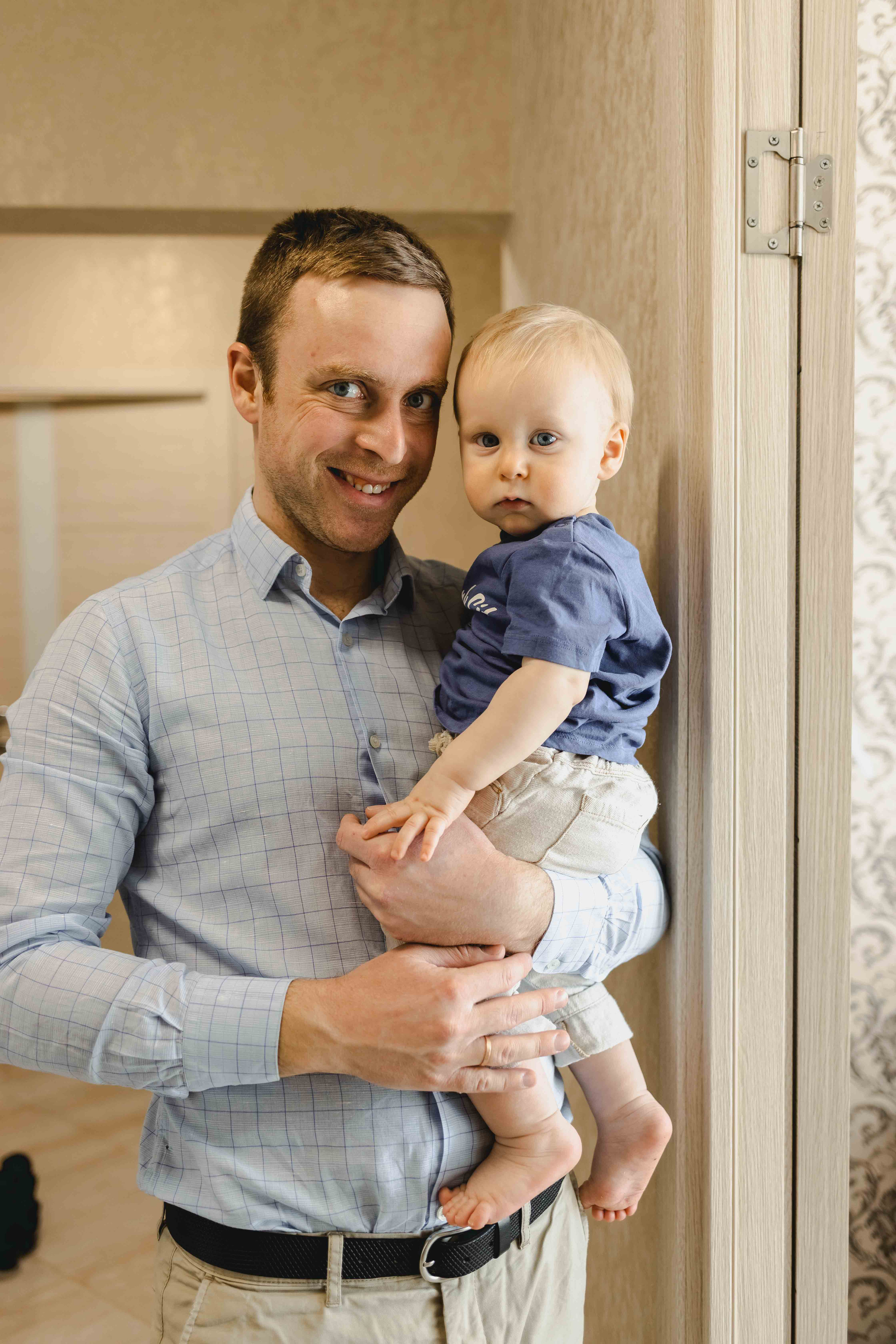 Первый день рождения Артема в кругу семьи. Семейный фотограф в Москве