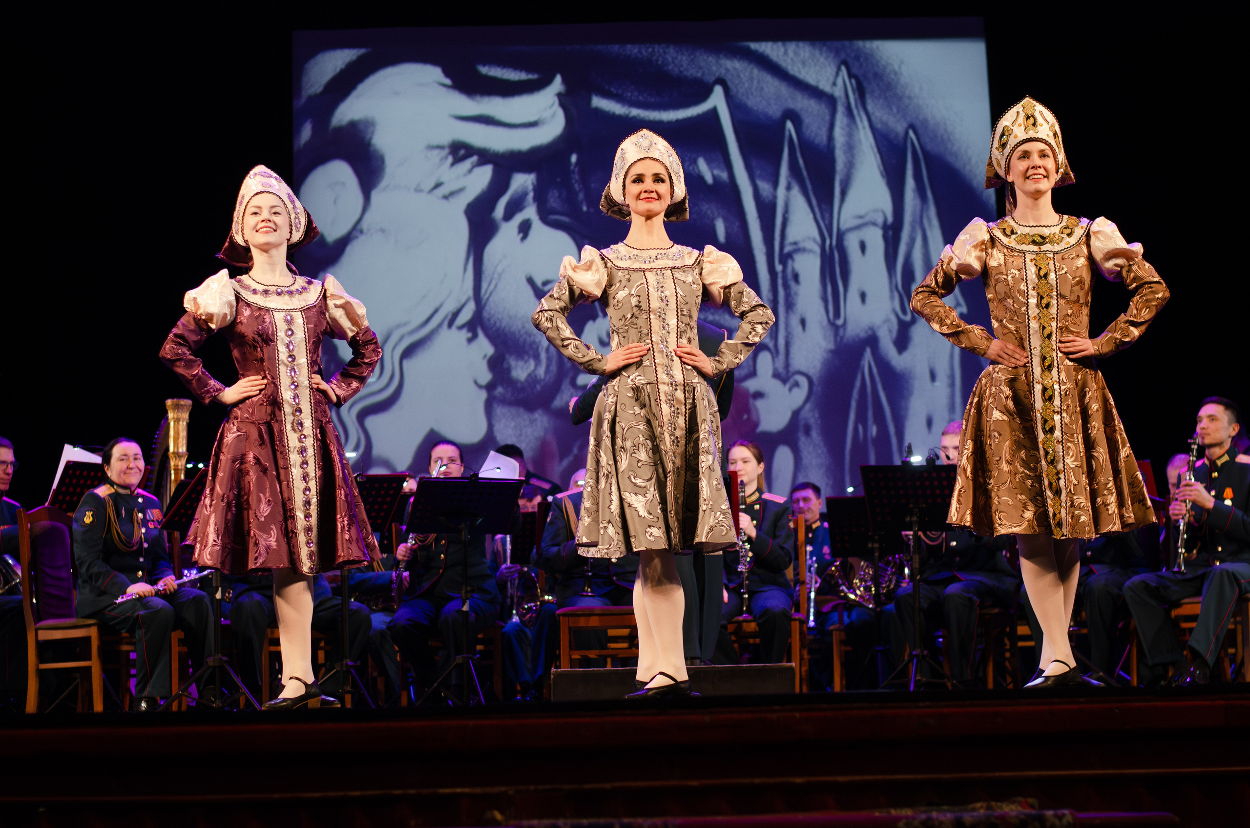 Новогодняя программа «Щелкунчик» на сцене Дома Офицеров. Портретный и репортажный фотограф в Санкт-Петербурге Варвара Жукова