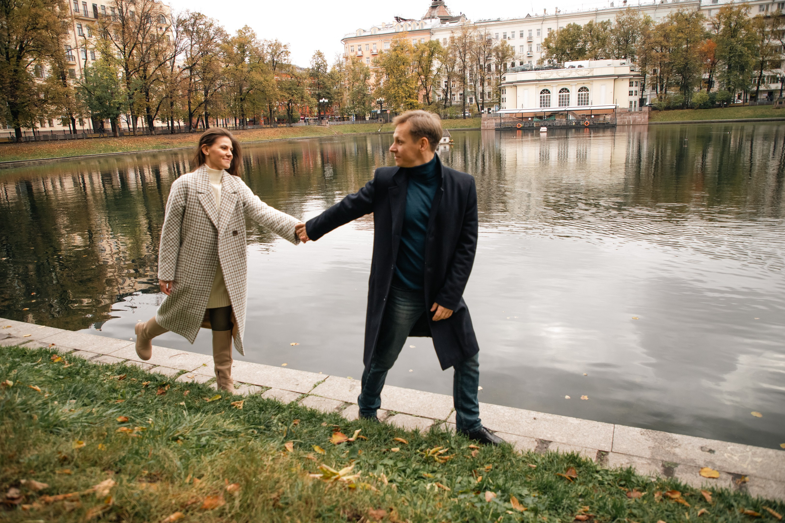 Осенняя прогулка на Патриарших