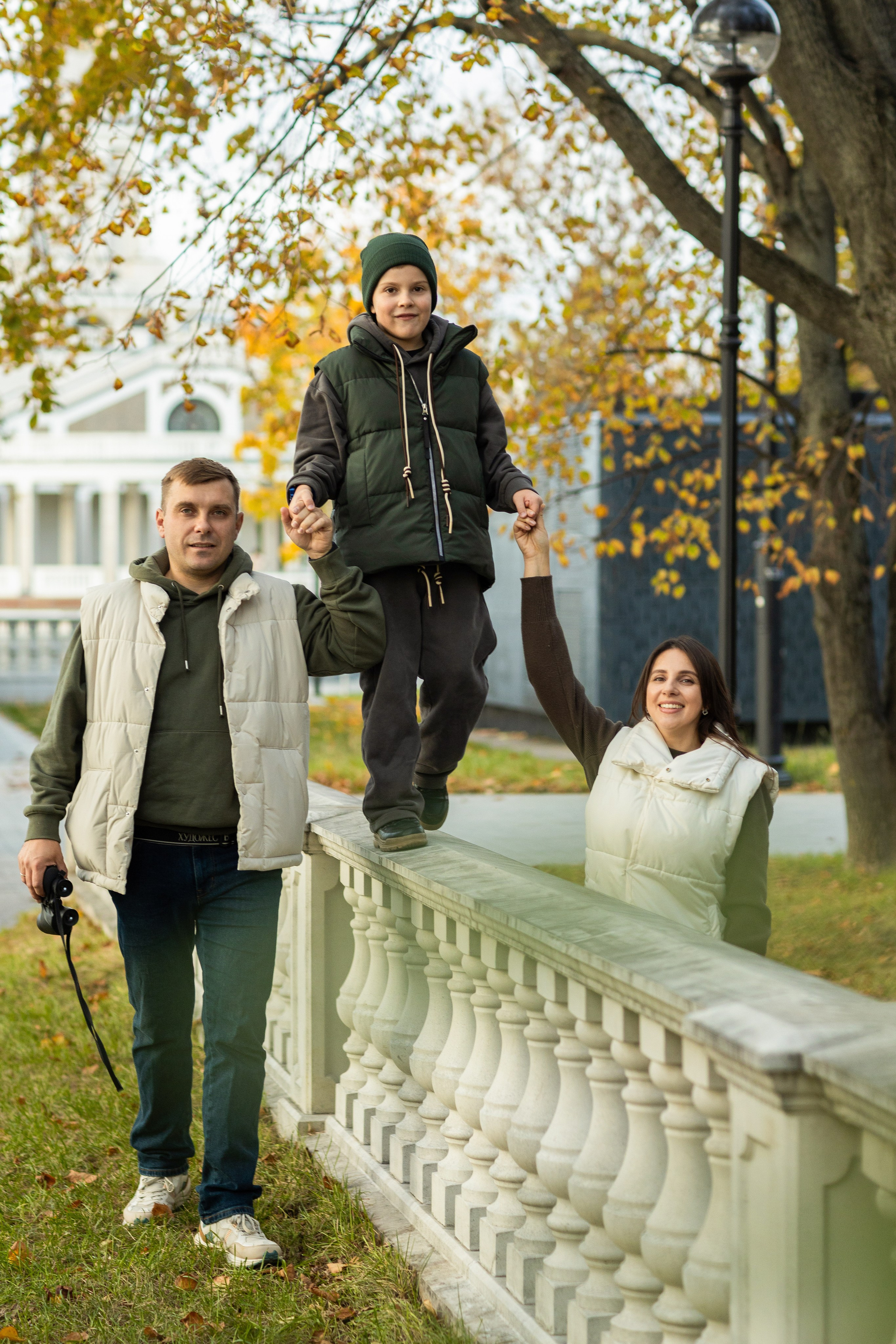 Осень на Речном вокзале. Семейный и детский фотограф в Москве Олеся Маркина