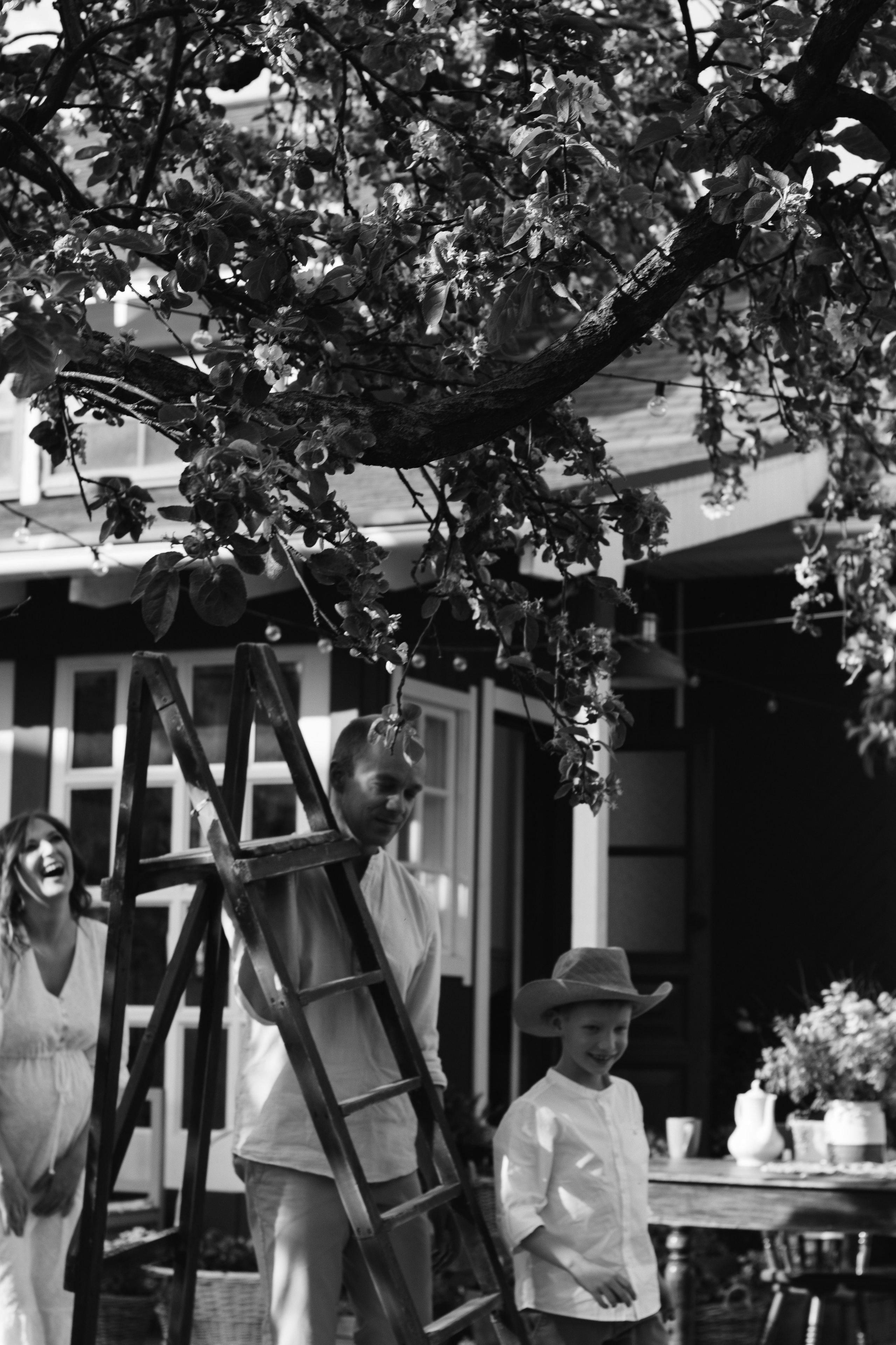 Семейная съемка на даче