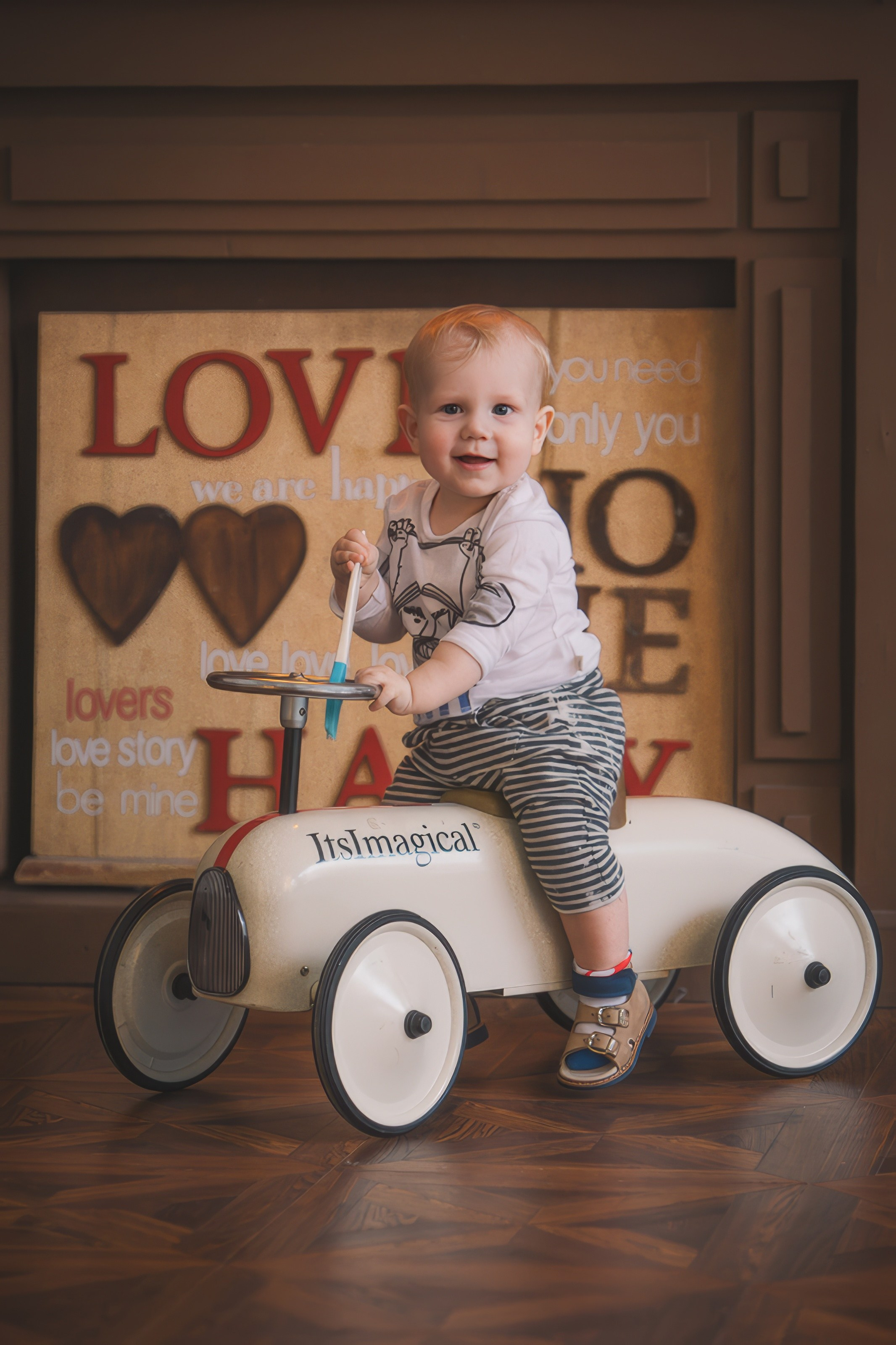 Семейная фотосессия на годик. Фотограф и режиссер Московко Екатерина