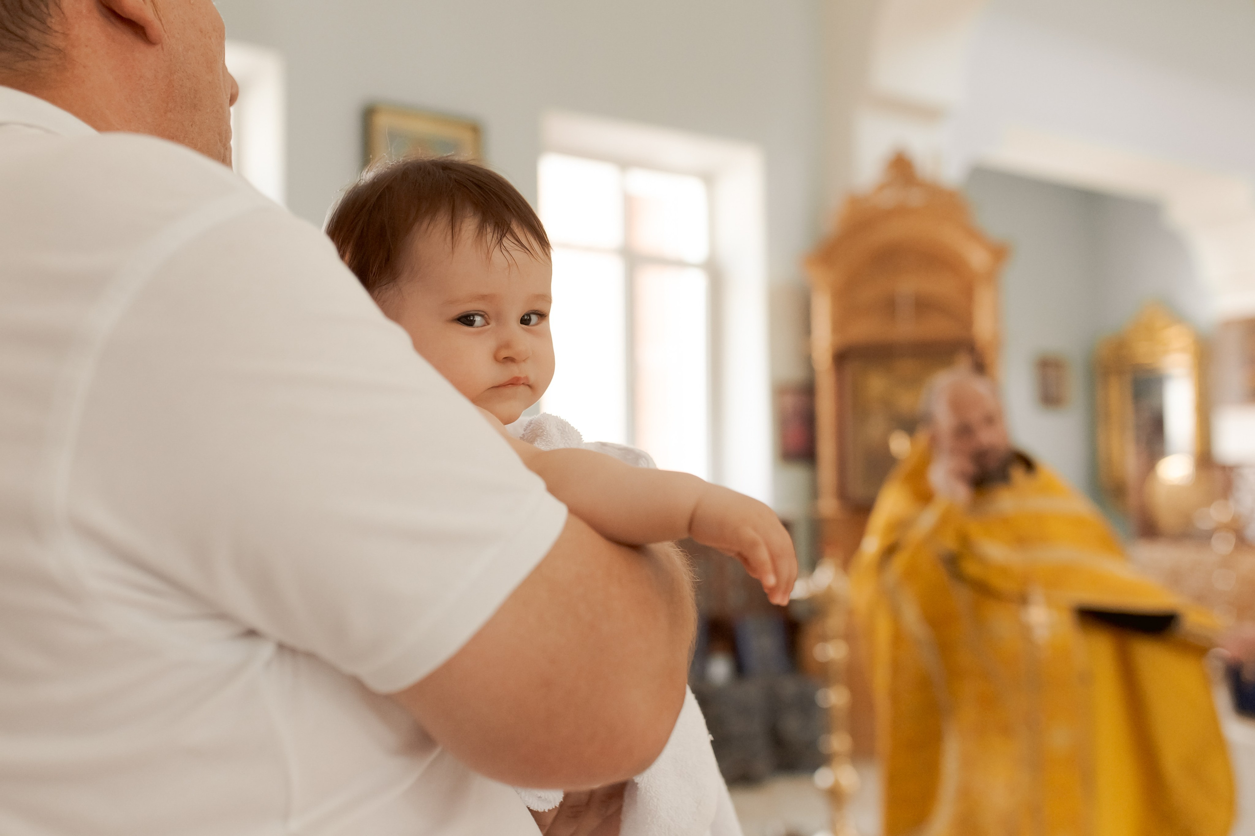 Крещение Марии. Фотограф на Крещение и Венчание в Ташкенте