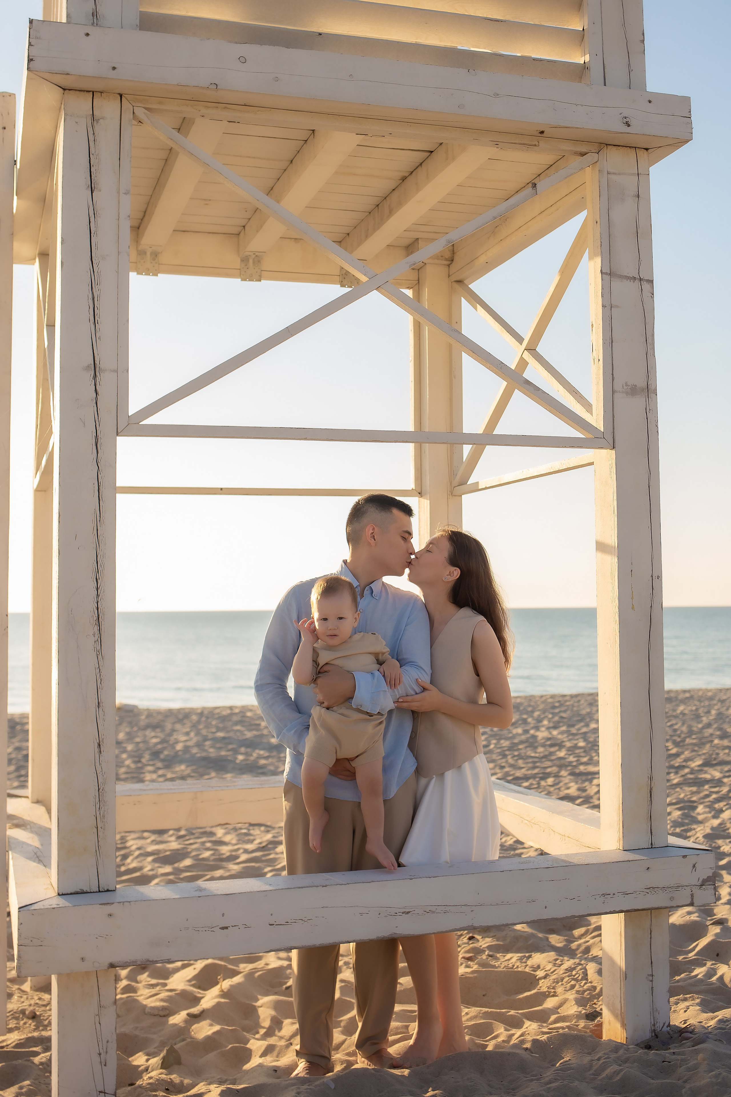 Карина, Эмиль и Марсель. На закате лета. Фотограф в Калининграде Решетникова Алина