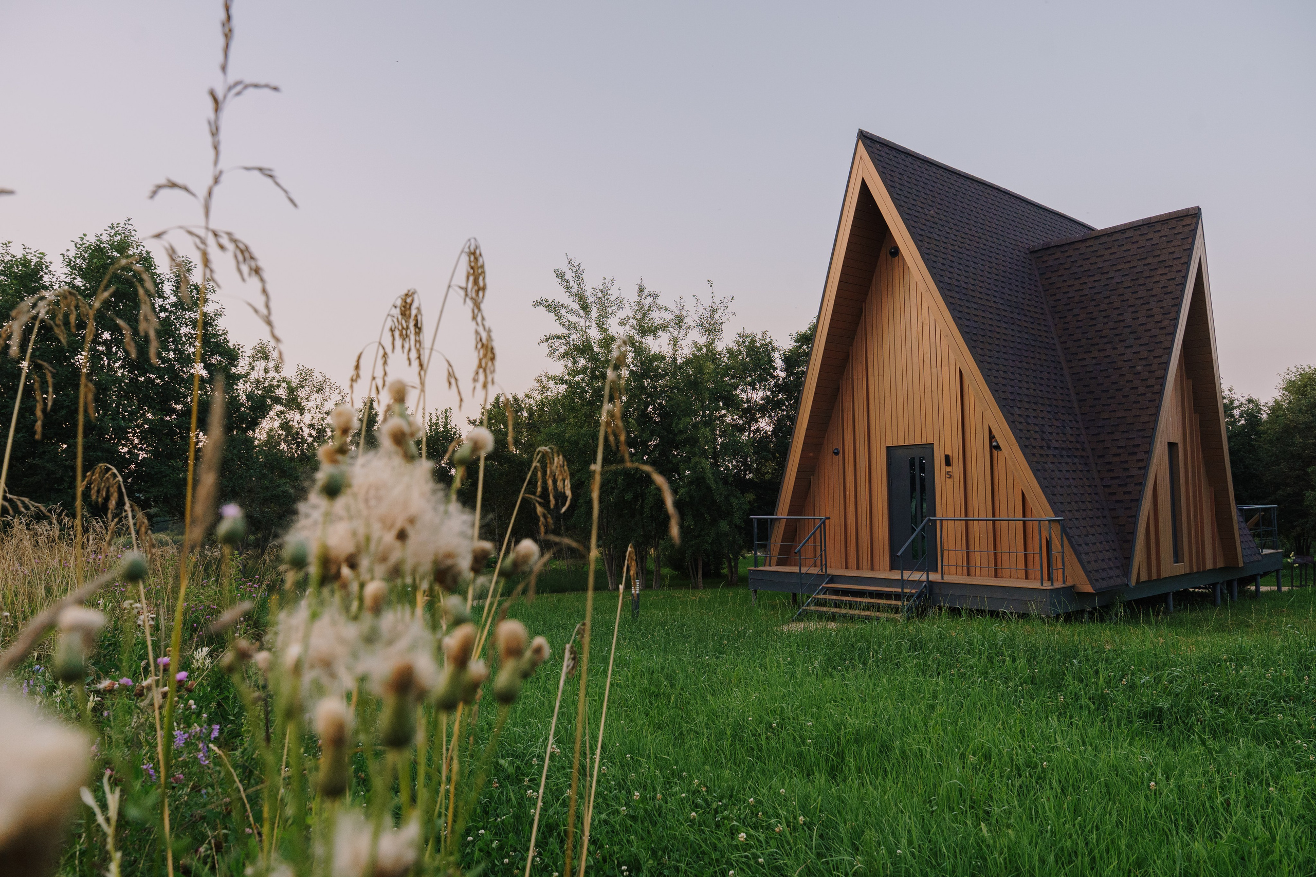 Глемпинг Трофимов берег Москва