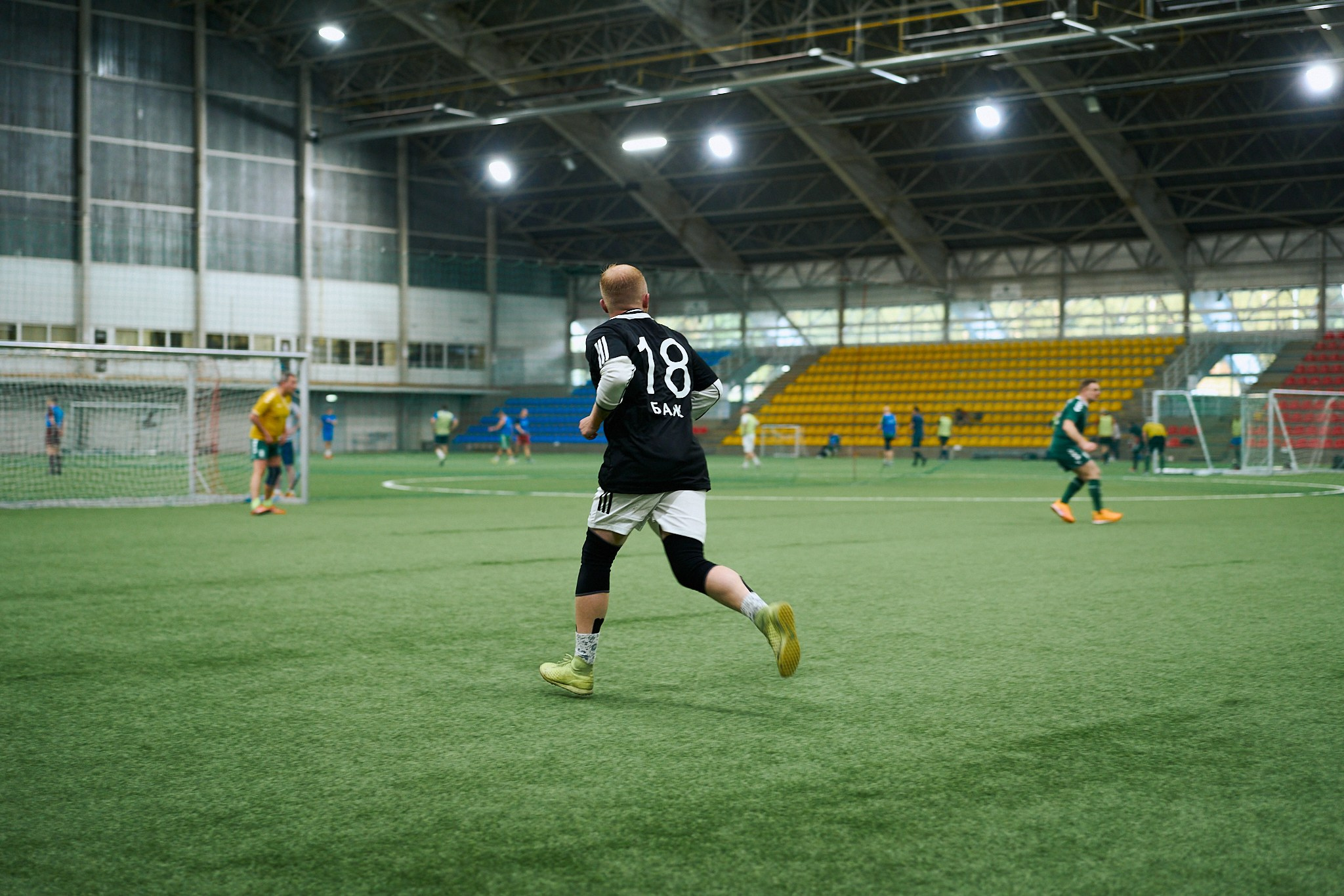 Friendly football match: Seimas of the Republic of Lithuania vs. Sviatlana Tsikhanouskaya’s Office. Photographer in Vilnius