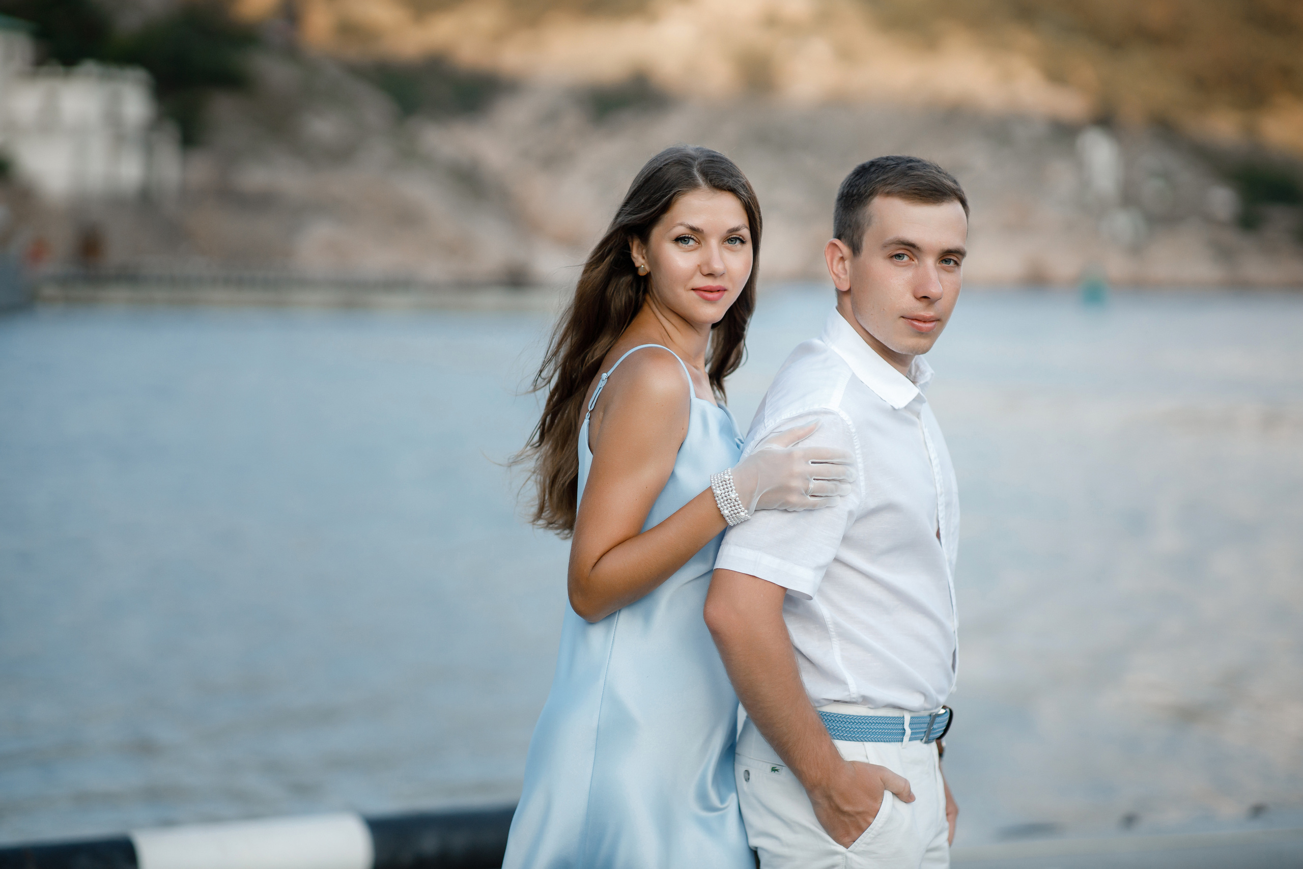 Балаклава на рассвете. Анонс лавстори Арины и Александра. Свадебный фотограф в Крыму и Севастополе Ольга Баскакова