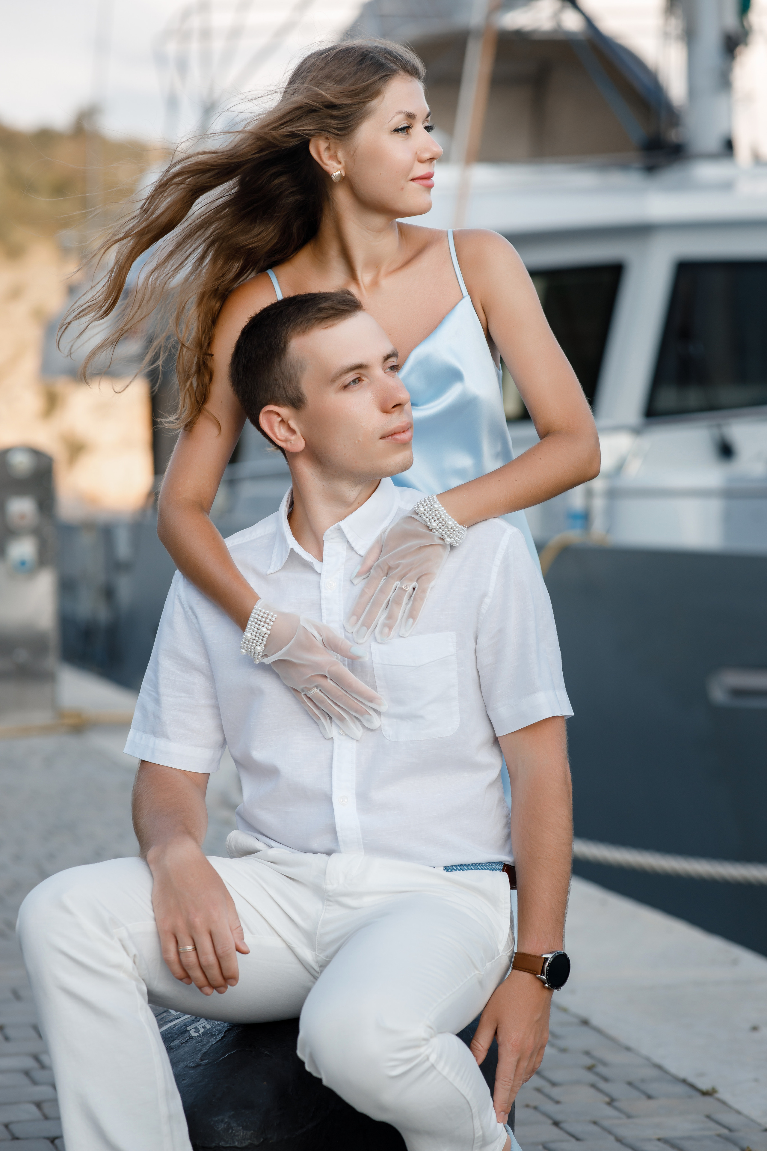 Балаклава на рассвете. Анонс лавстори Арины и Александра. Свадебный фотограф в Крыму и Севастополе Ольга Баскакова