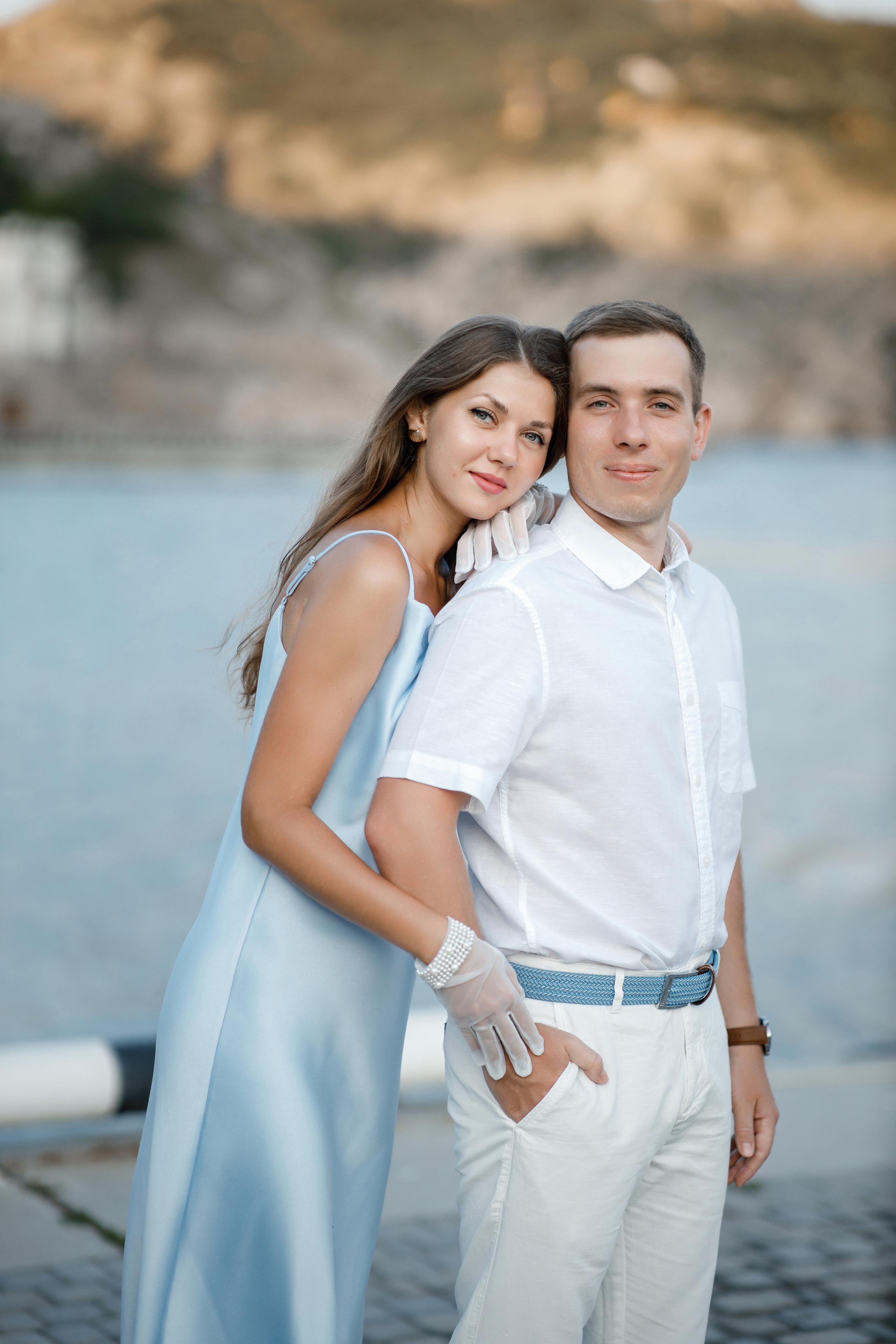 Балаклава на рассвете. Анонс лавстори Арины и Александра. Свадебный фотограф в Крыму и Севастополе Ольга Баскакова