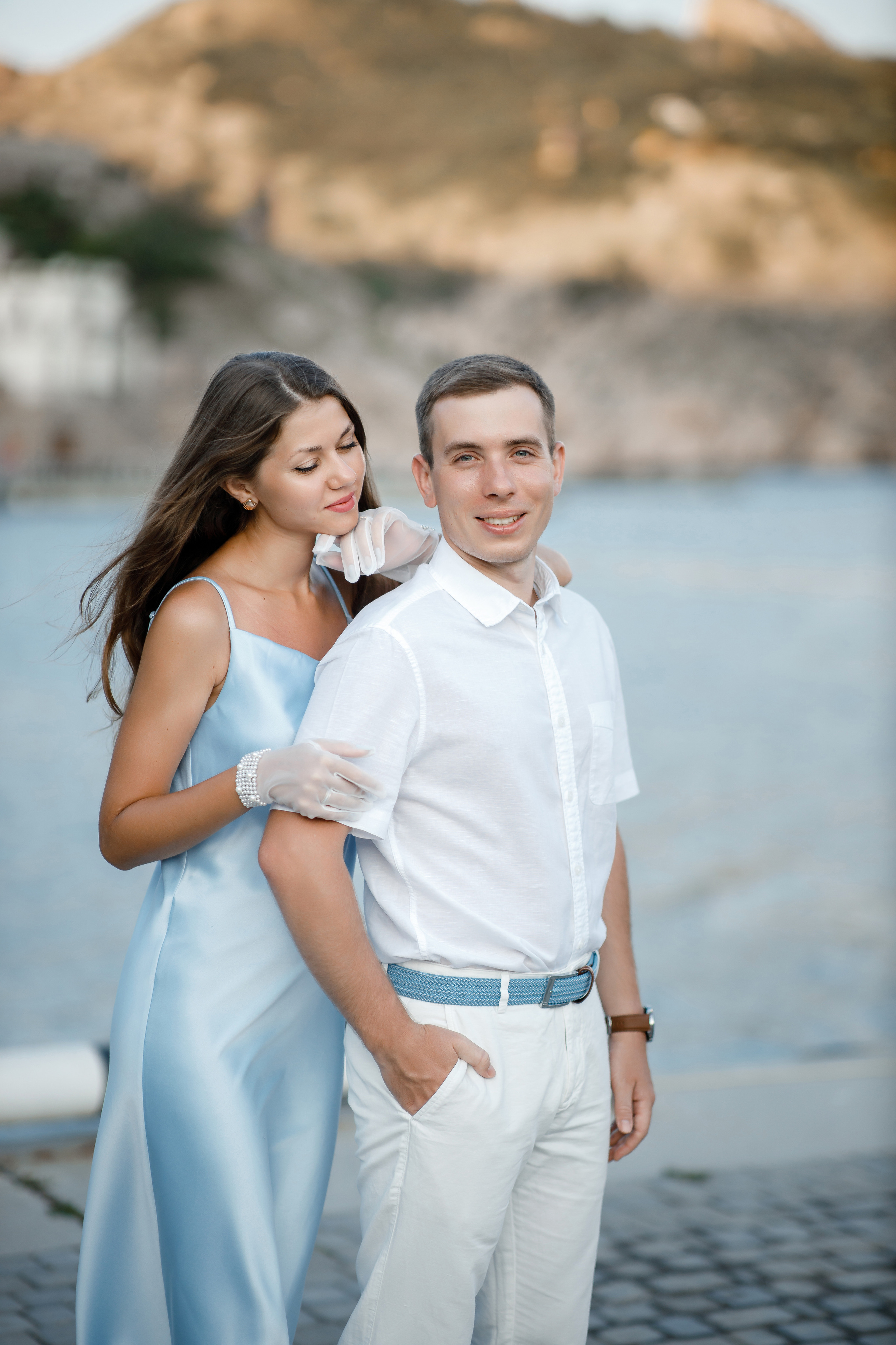 Балаклава на рассвете. Анонс лавстори Арины и Александра. Свадебный фотограф в Крыму и Севастополе Ольга Баскакова