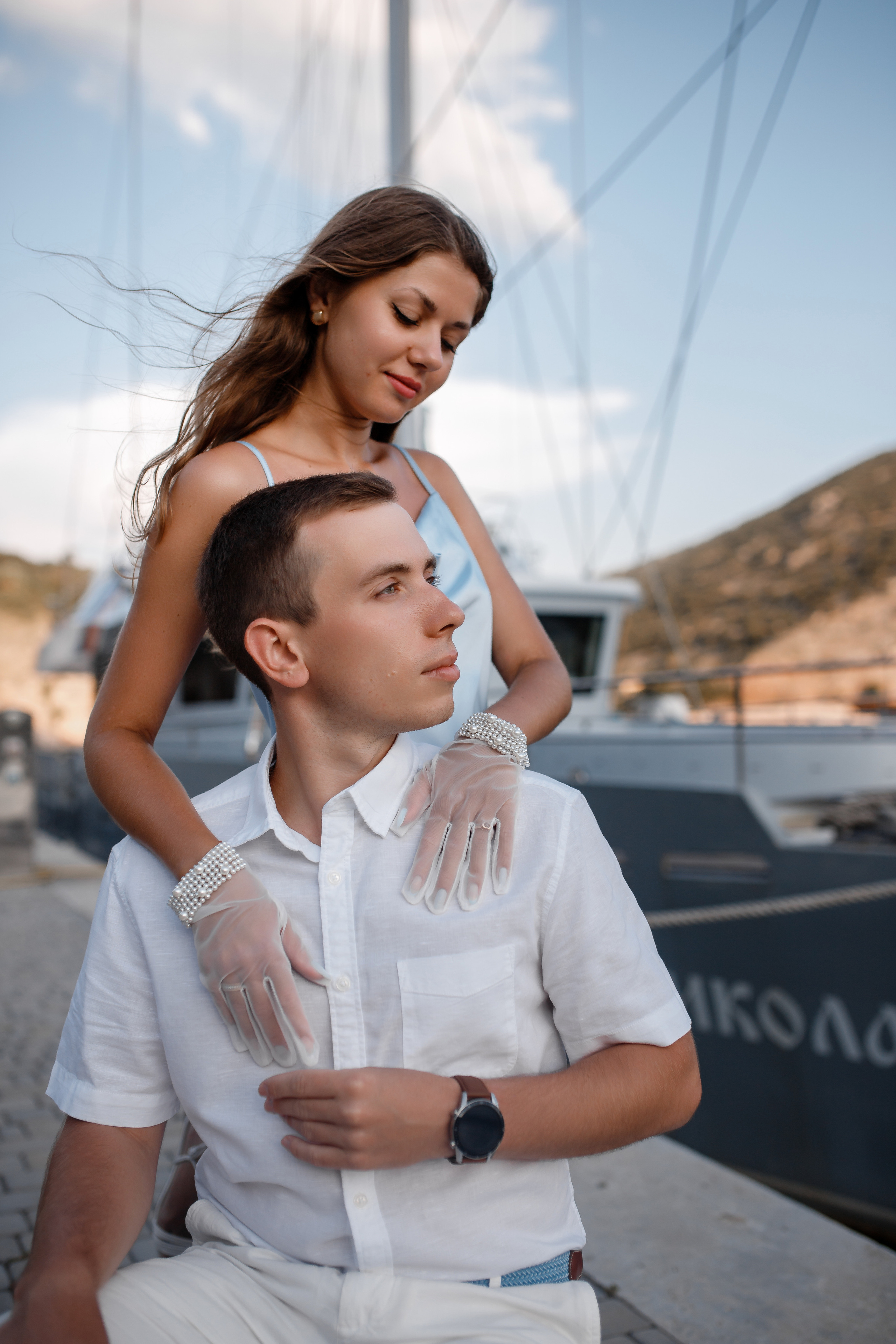 Балаклава на рассвете. Анонс лавстори Арины и Александра. Свадебный фотограф в Крыму и Севастополе Ольга Баскакова