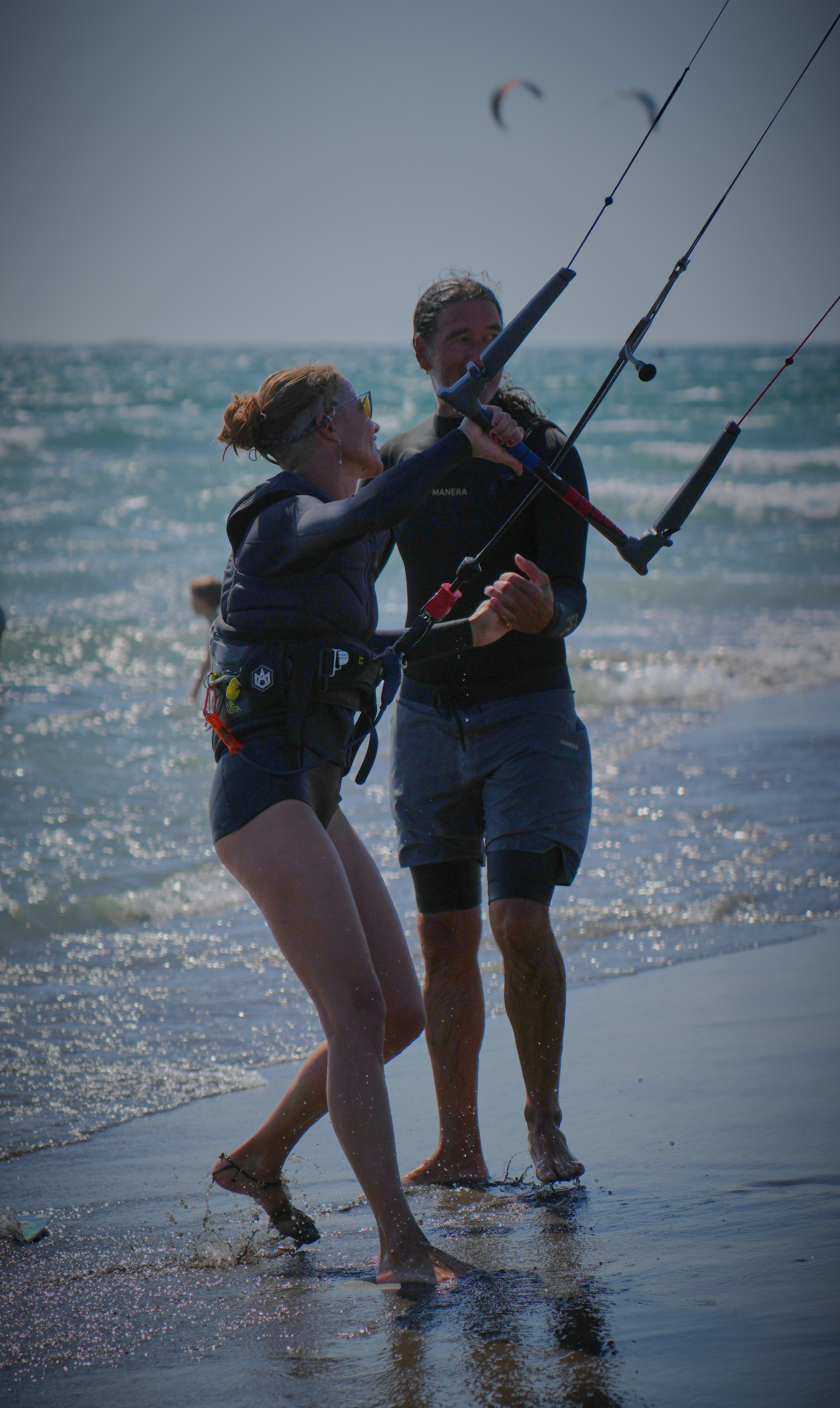 Кайты на Большом пляже. Ульцинь, Черногория. Главная