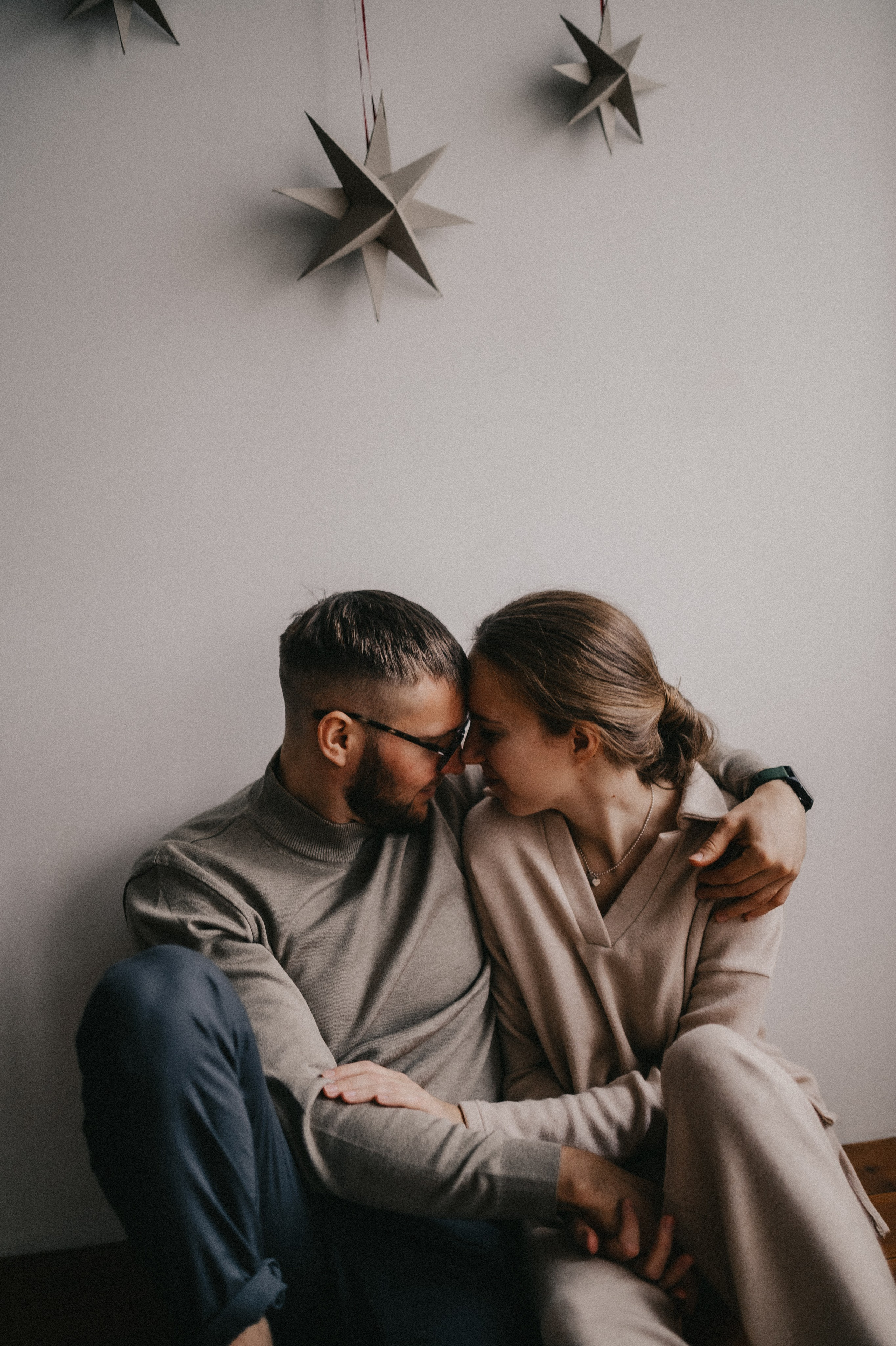 Коля, Таня и Мира в студии Каприфоль. Семейный и свадебный lifestyle-фотограф в Москве Мария Петрова