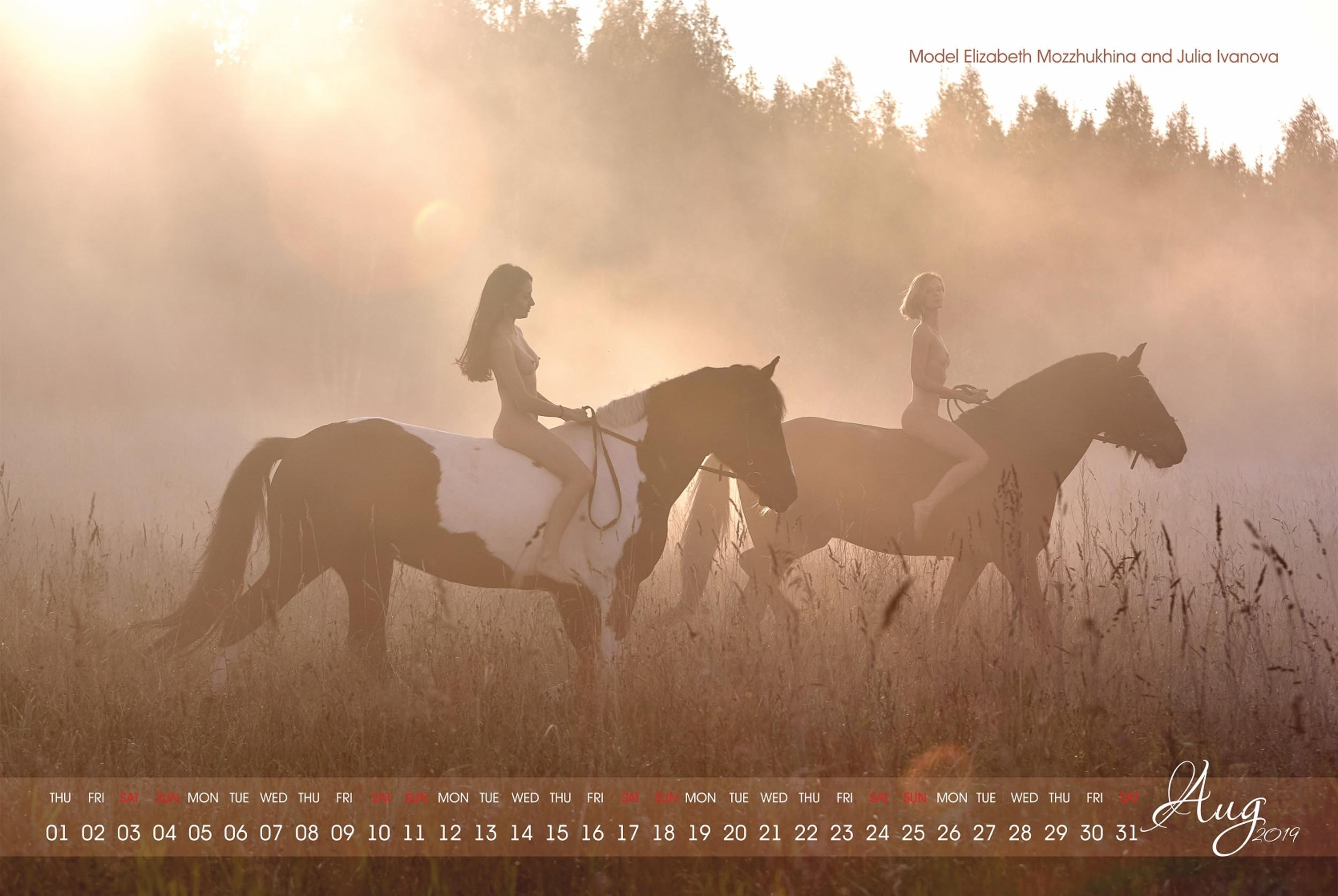 Календарь «TOGETHER» для КСК «ЭКВИТЕРРА» 2019