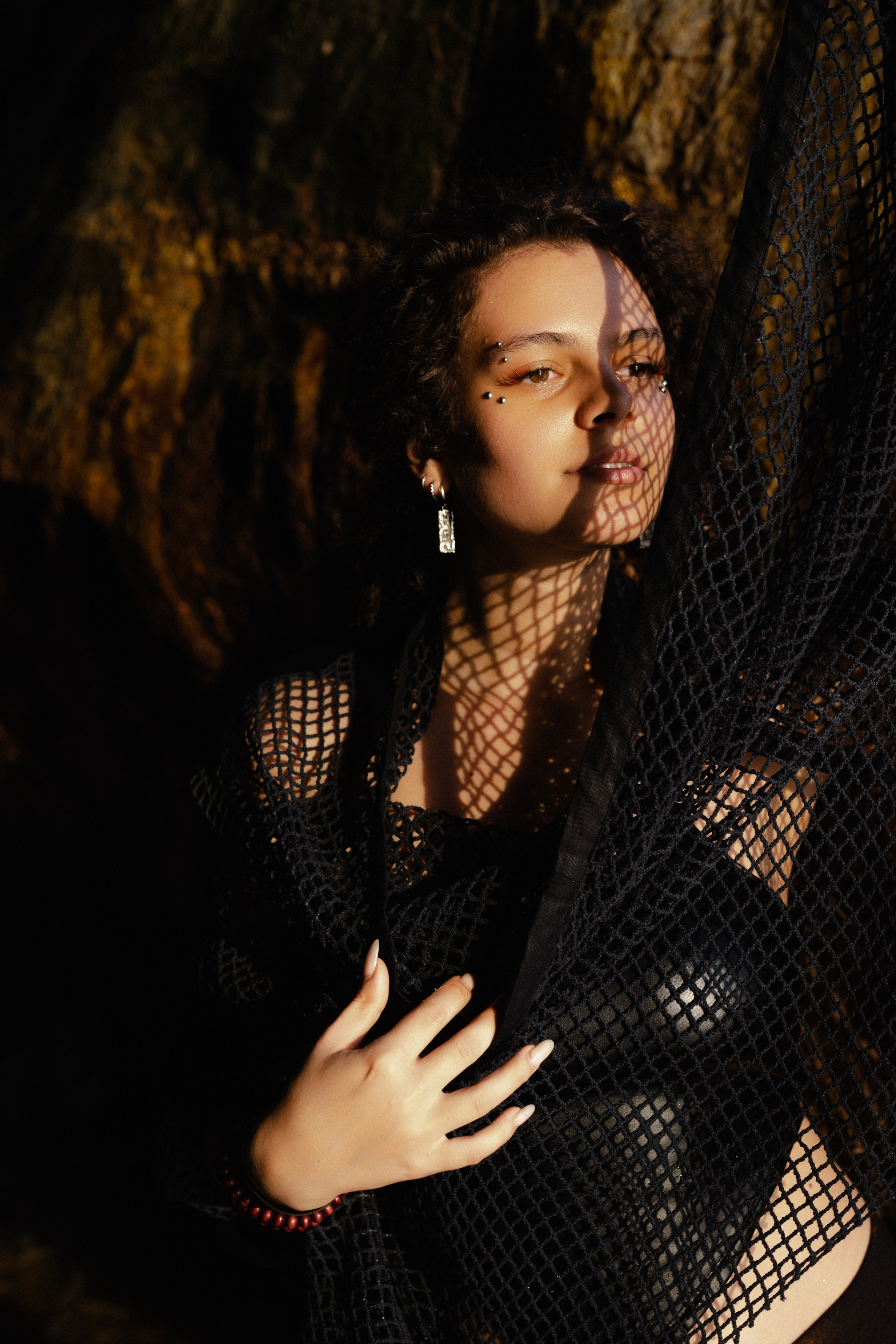 Ксения и море. Фотограф Аля Овчарова