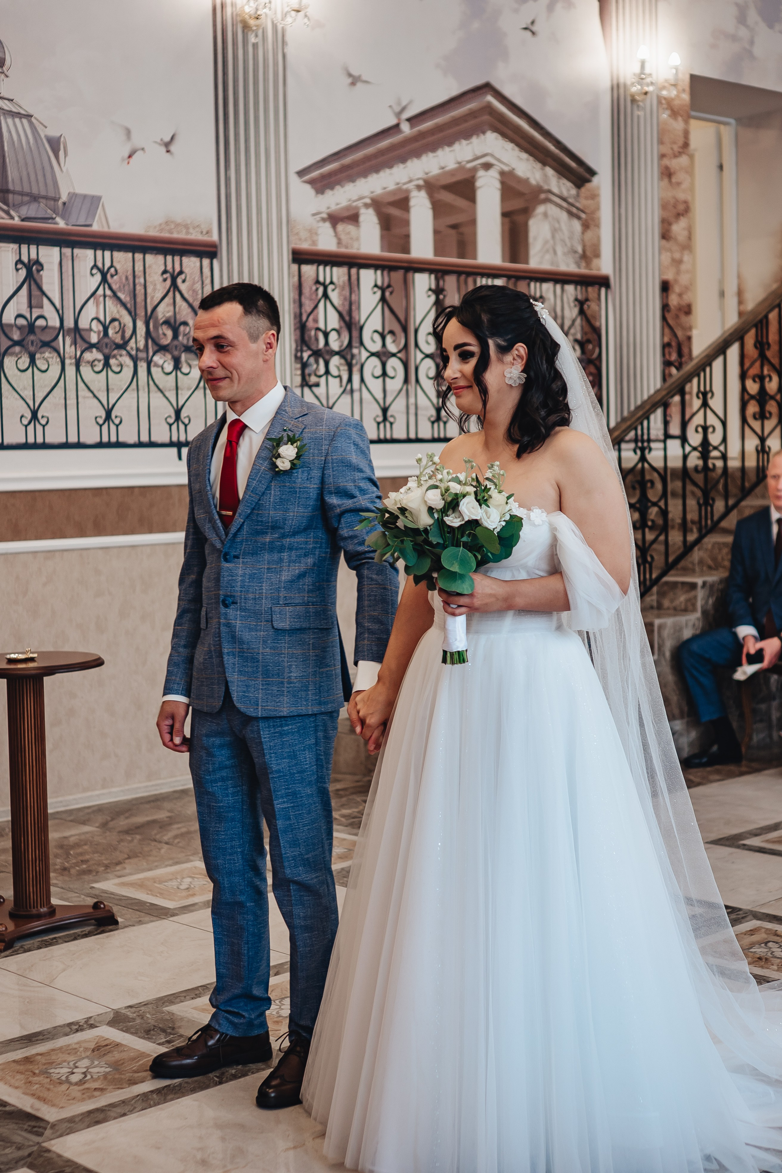 СВАДЕБНАЯ СЬЕМКА В ЗАГСЕ НА МОСКОВСКОМ ПРОСПЕКТЕ. Профессиональный фотограф, Санкт-Петербург — Виктория Богомолова