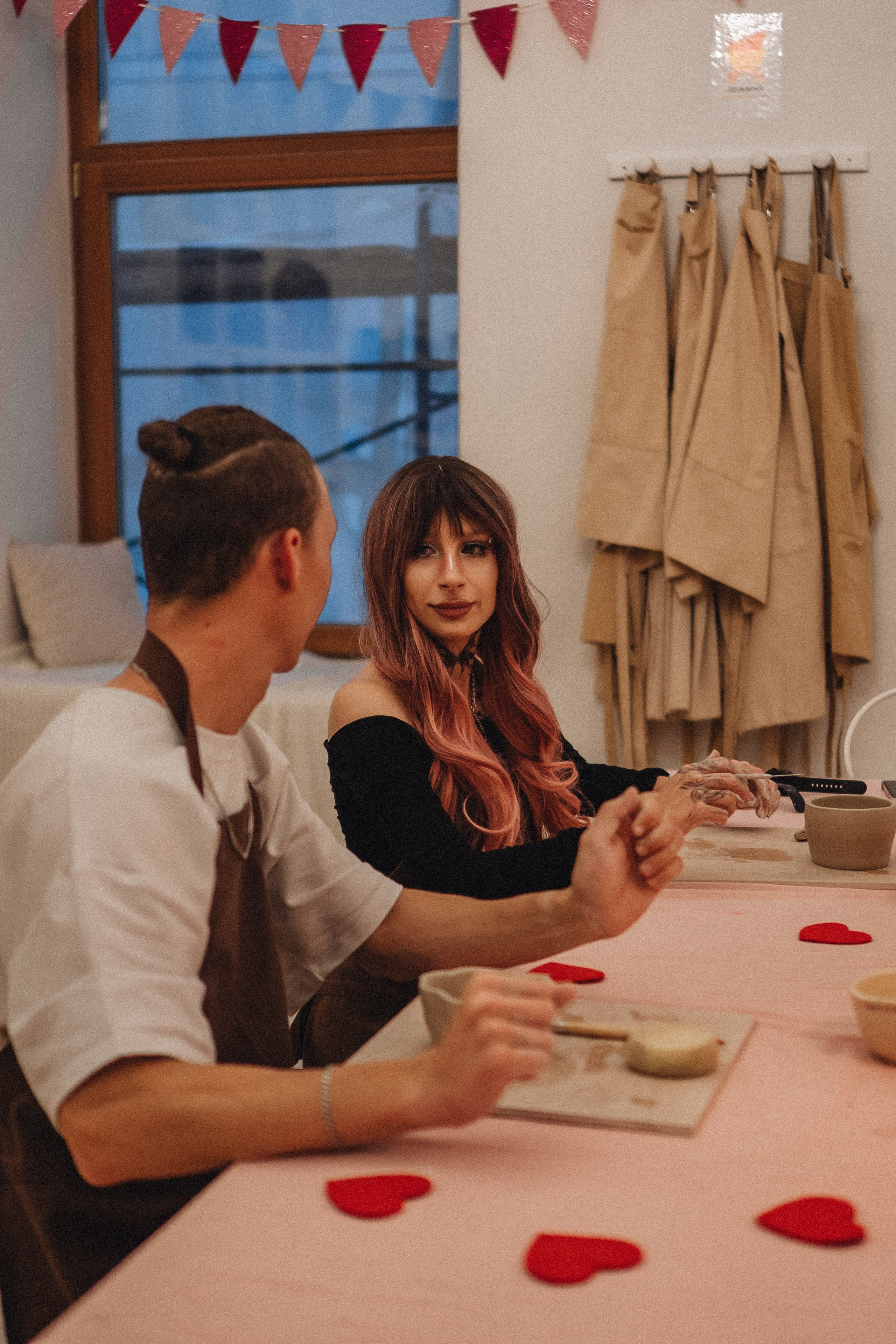 СВИДАНИЕ В ГОНЧАРНОЙ МАСТЕРСКОЙ. Профессиональный фотограф, Санкт-Петербург — Виктория Богомолова
