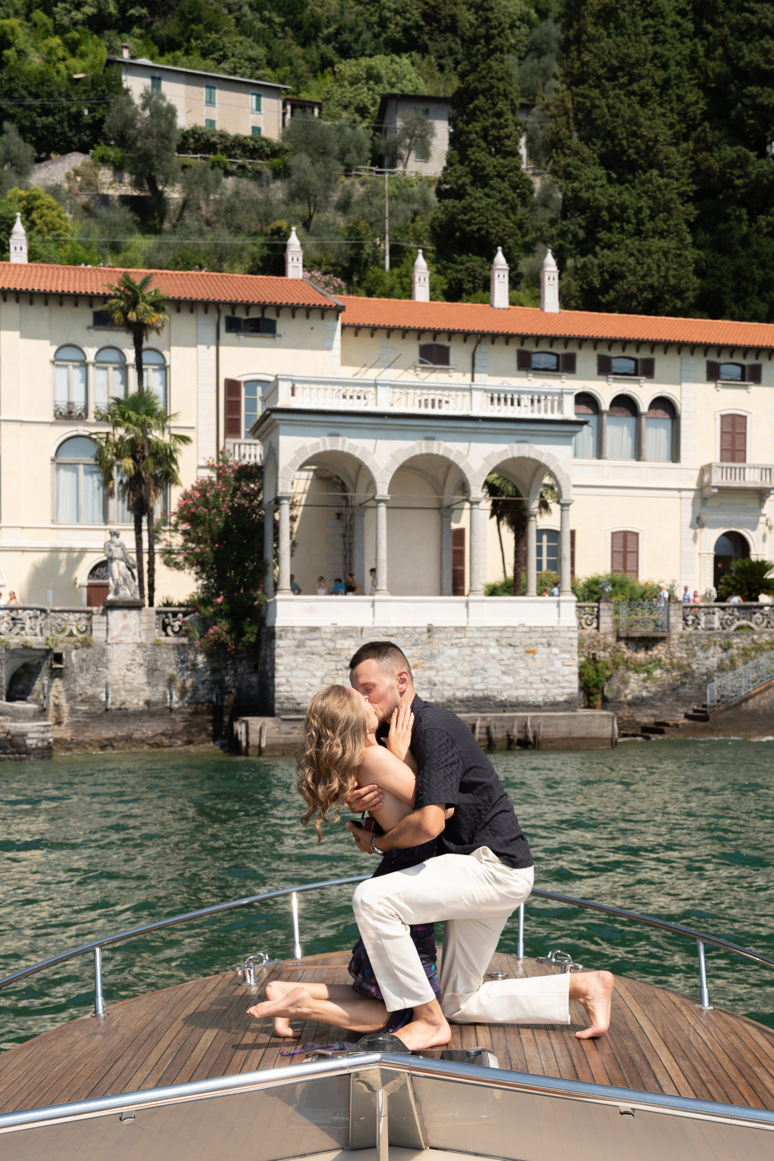 Karina & Fiance. Maria Anistratova | Destination Photographer, Videographer & Drone Pilot — Lake Como