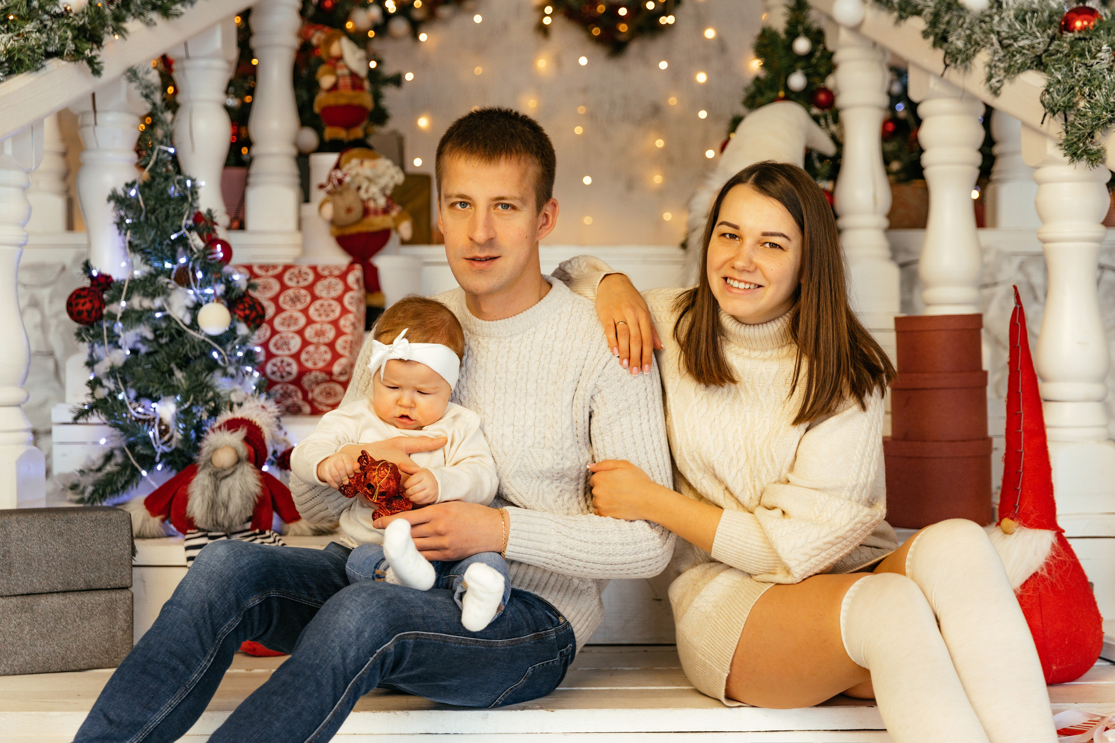 Новогодняя фотосессия в студии Москва