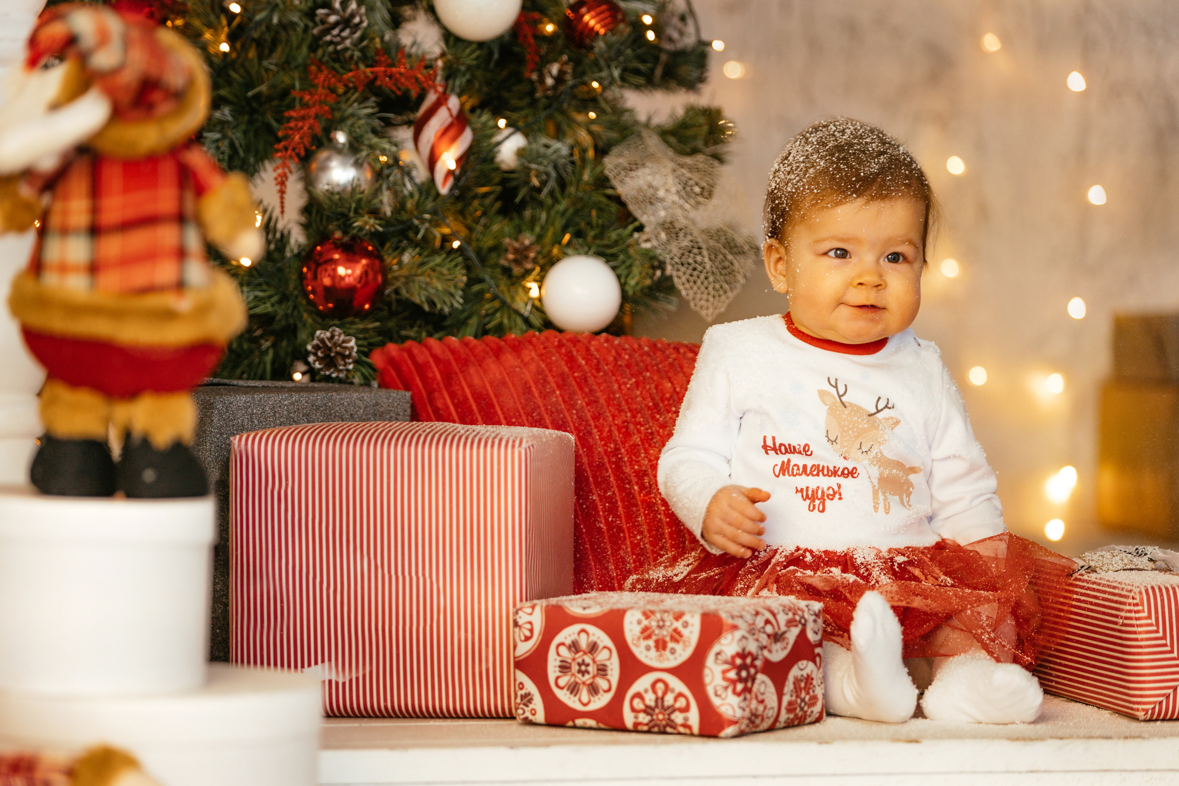 Новогодняя фотосессия в студии Москва