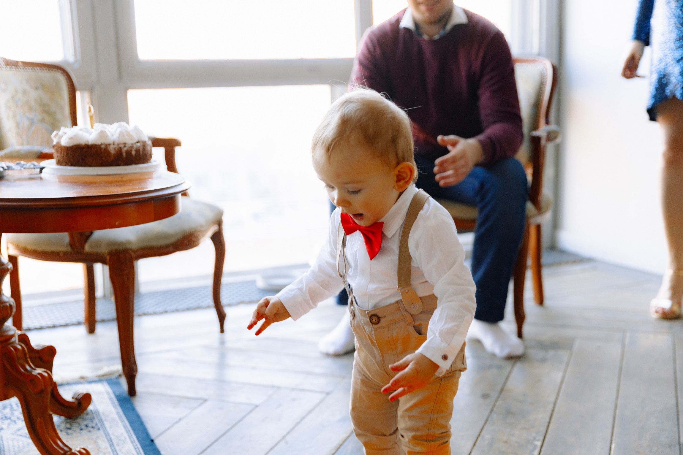 Новогодняя семейная фотосессия в студии NAKED SKY