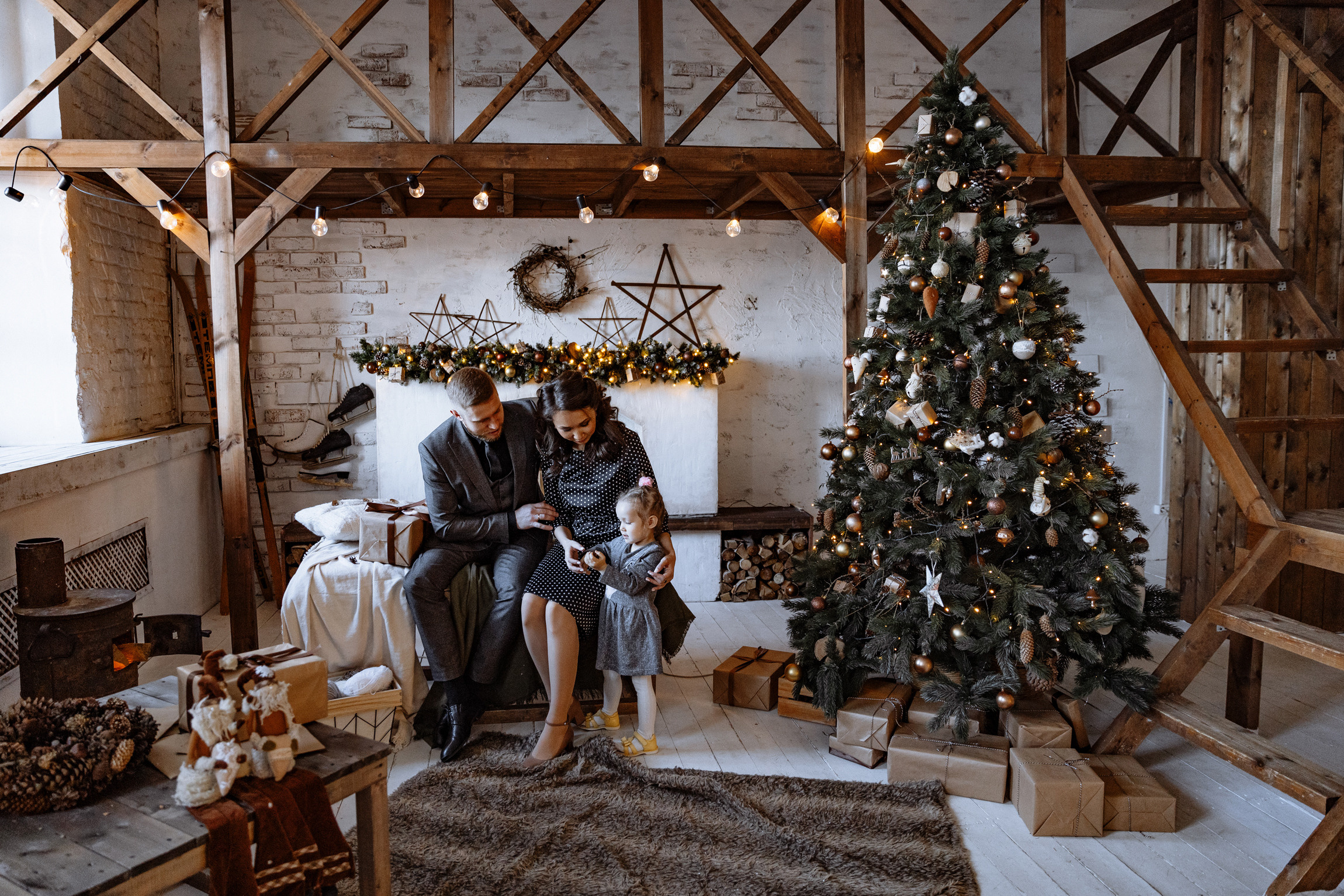 Новогодняя фотосессия в студии Нижний Новгород