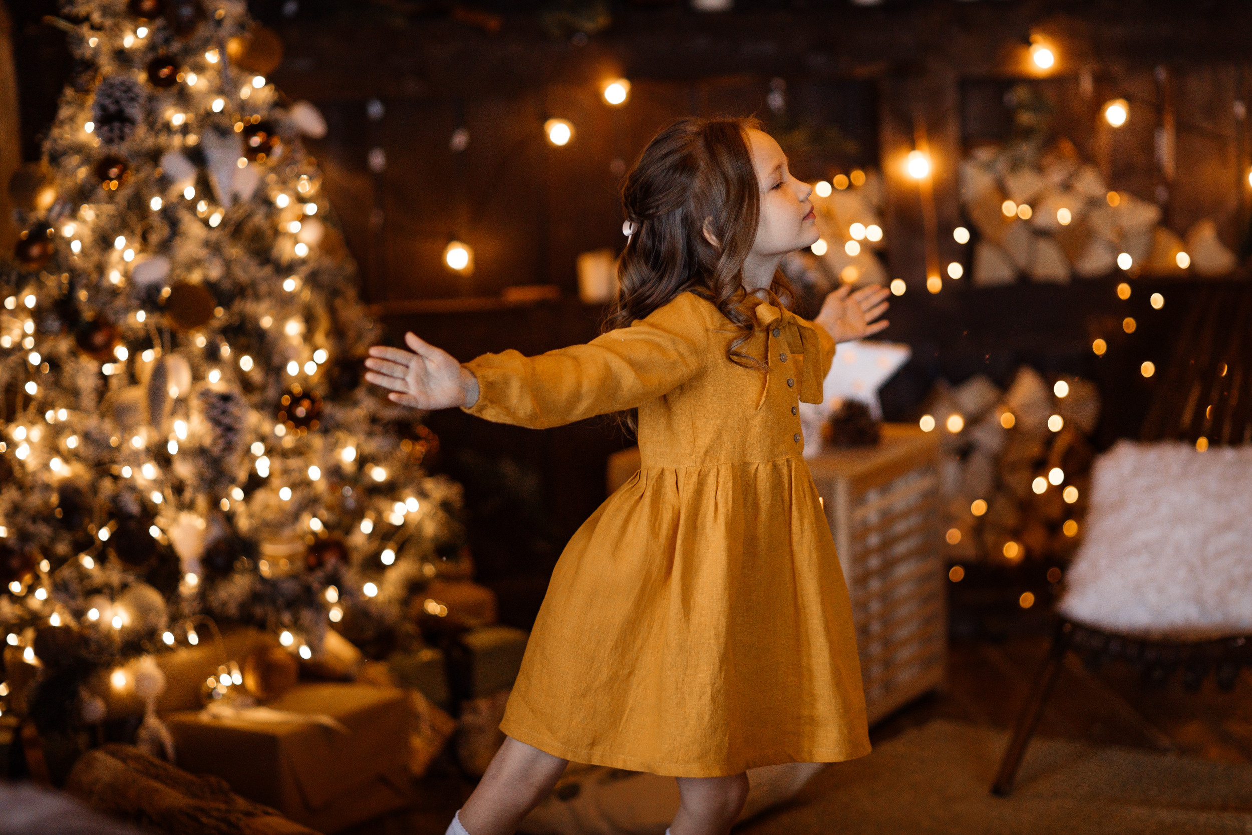 Новогодняя фотосессия в студии Веры