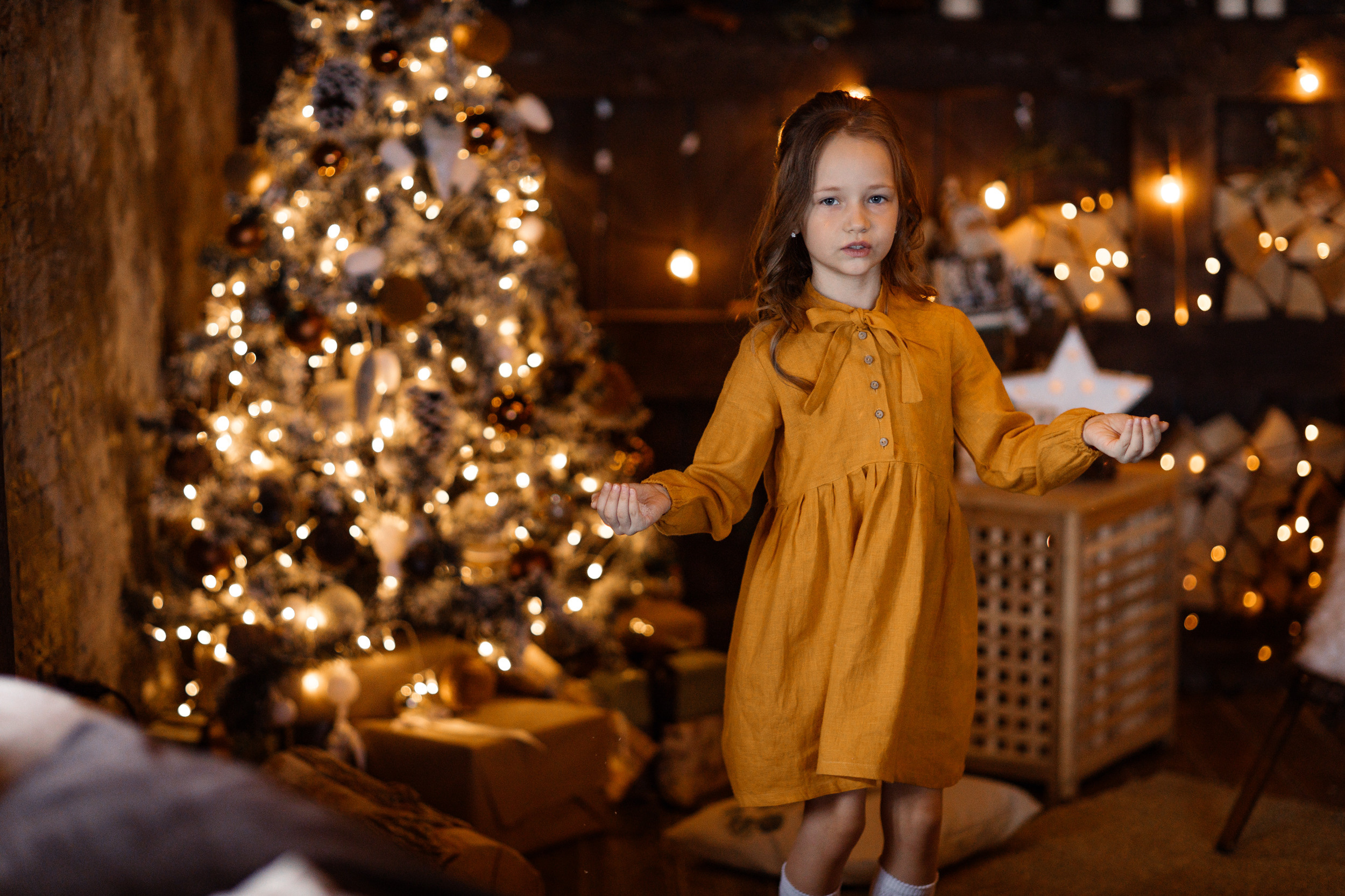 Новогодняя фотосессия в студии Веры