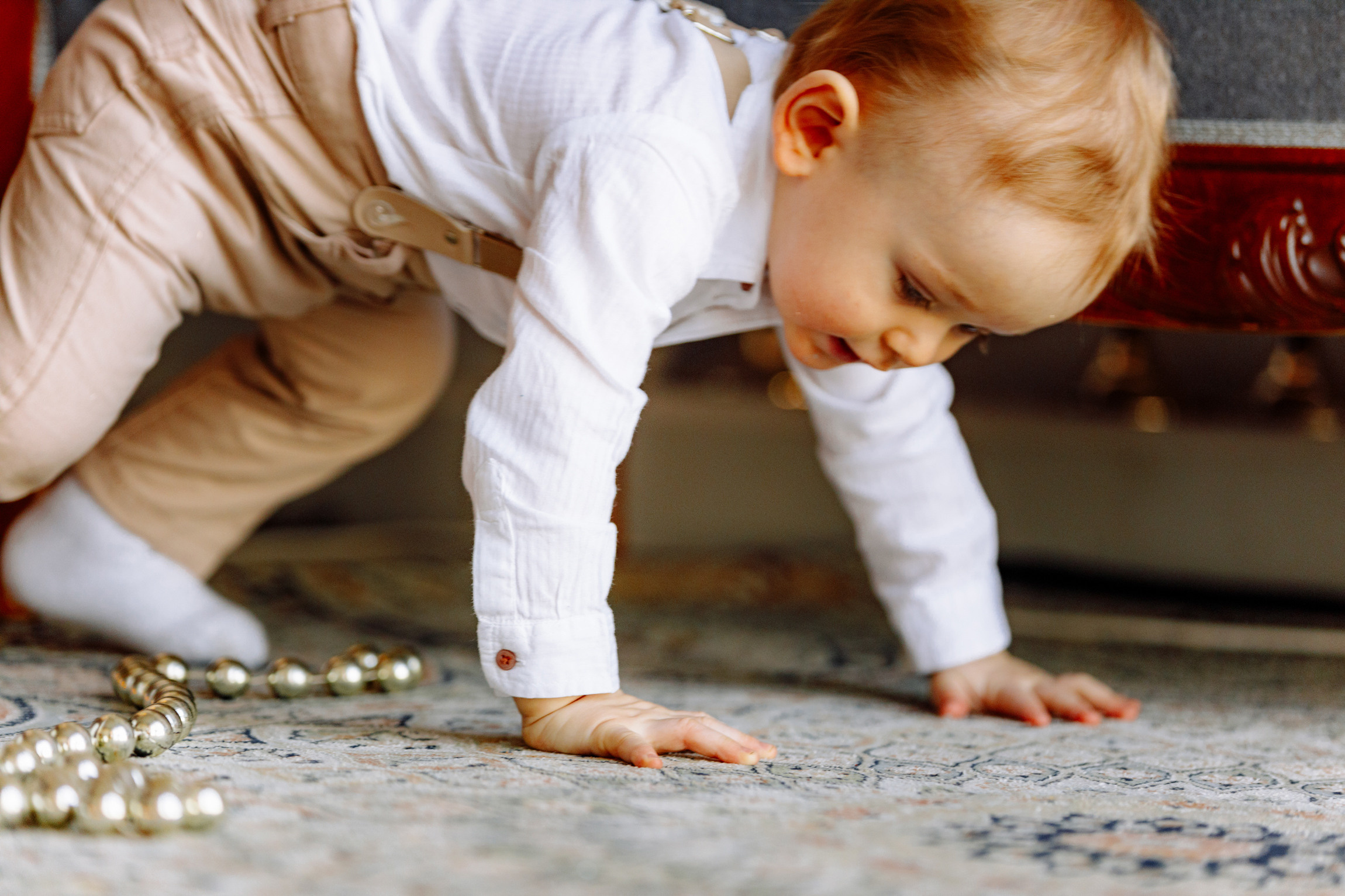 Новогодняя семейная фотосессия в студии NAKED SKY