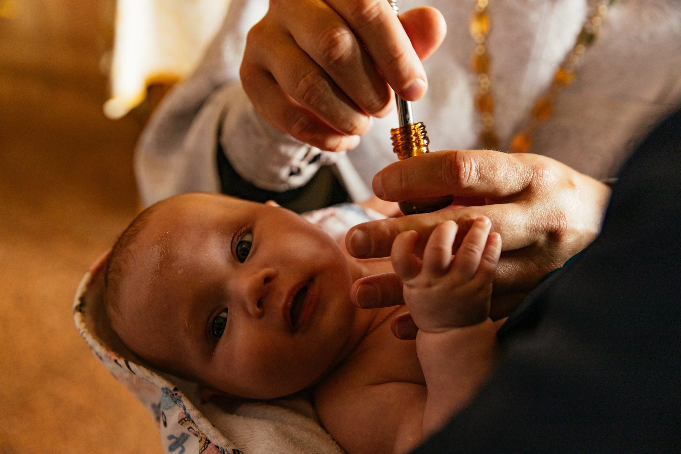 Фотосессия крещения Вероники