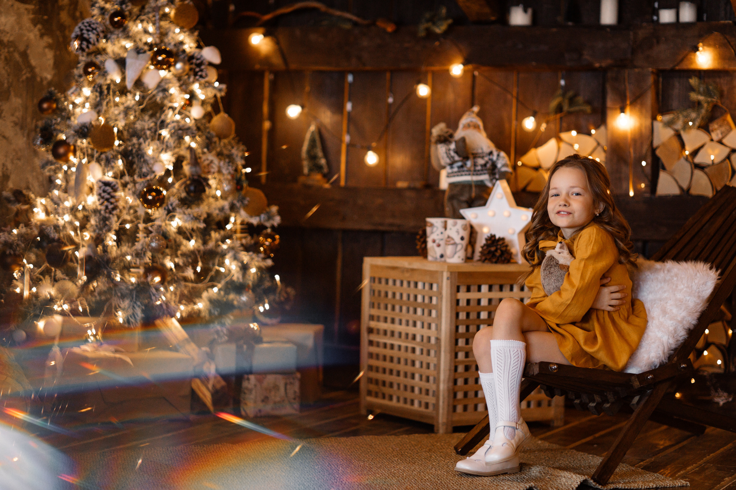 Новогодняя фотосессия в студии Веры