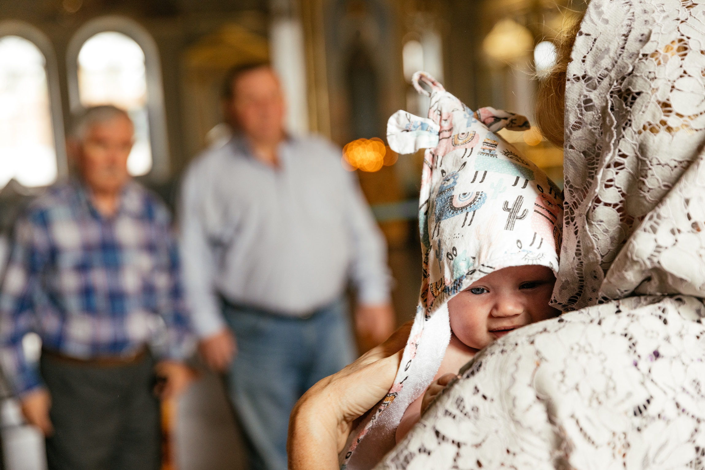 Фотосессия крещения Вероники