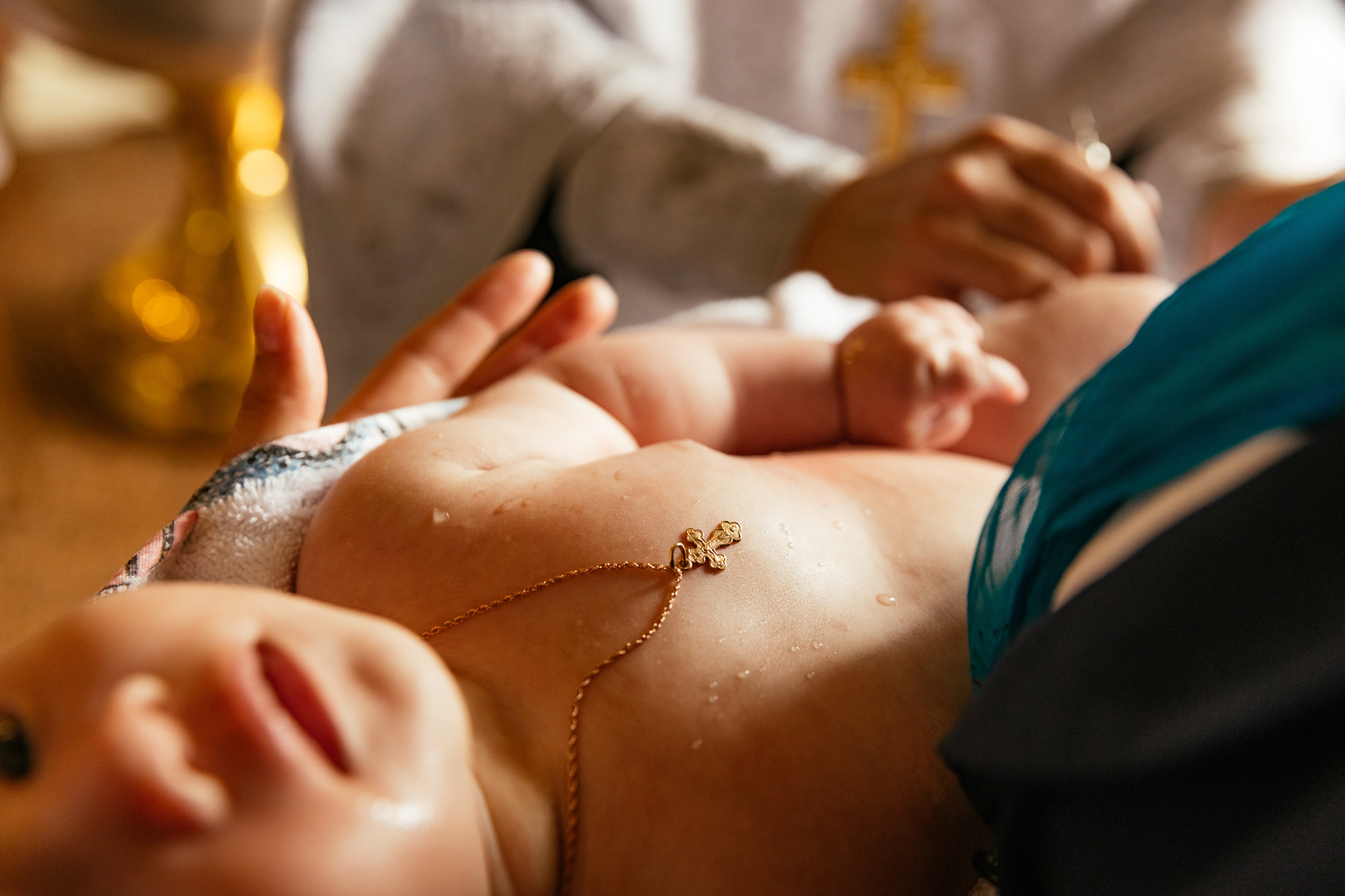 Фотосессия крещения Вероники