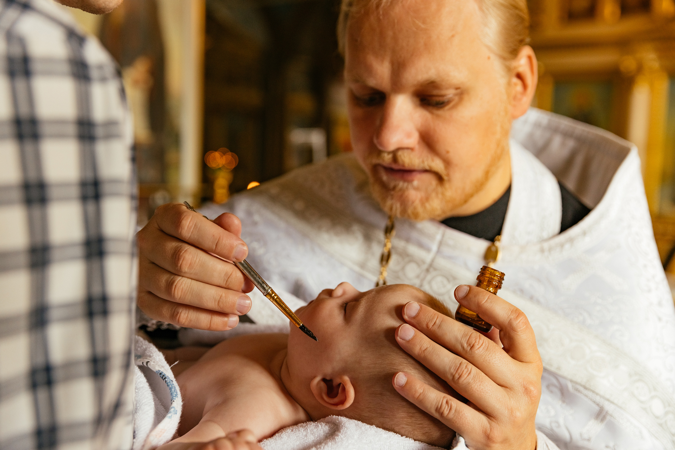 Фотосессия крещения Вероники