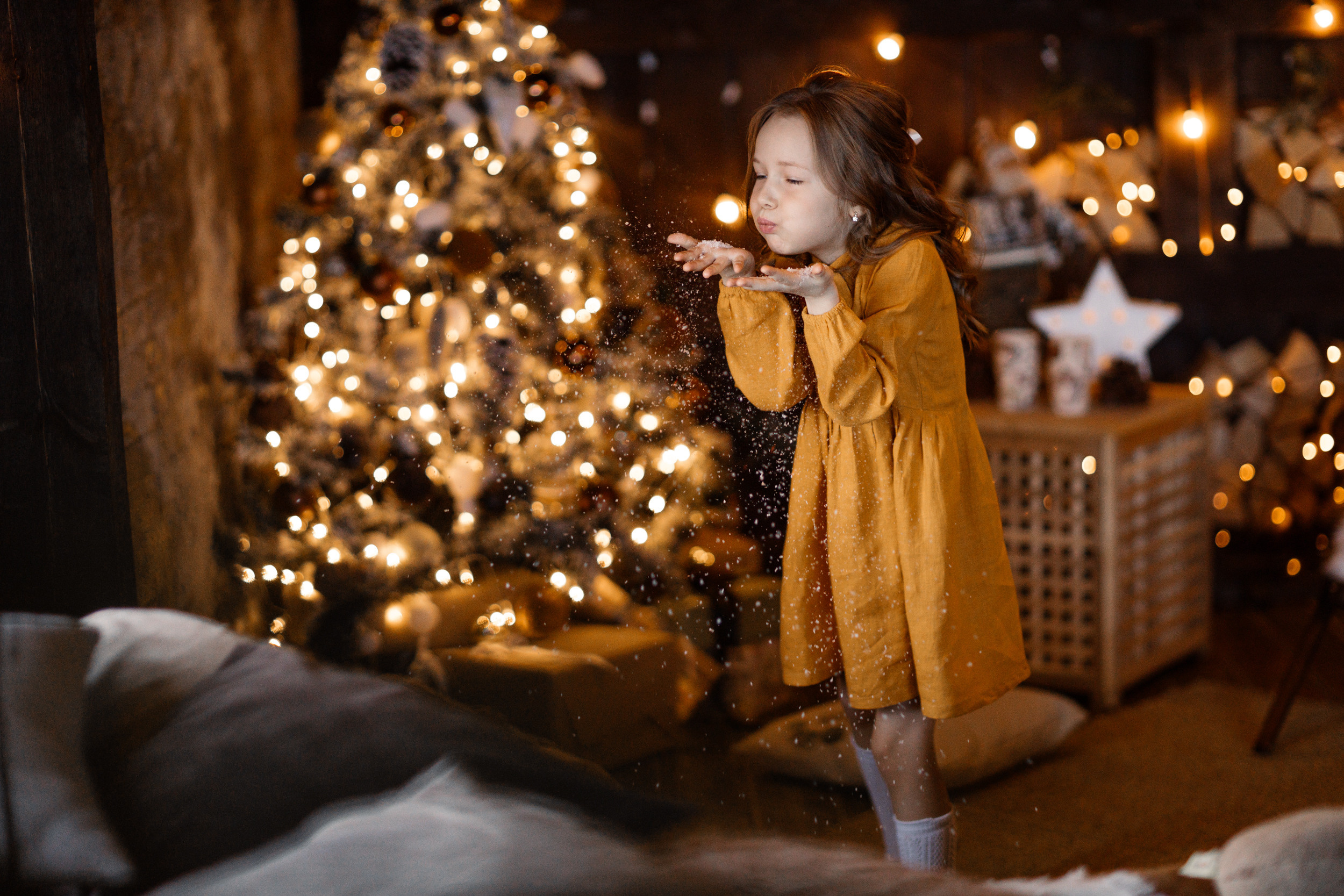 Новогодняя фотосессия в студии Веры