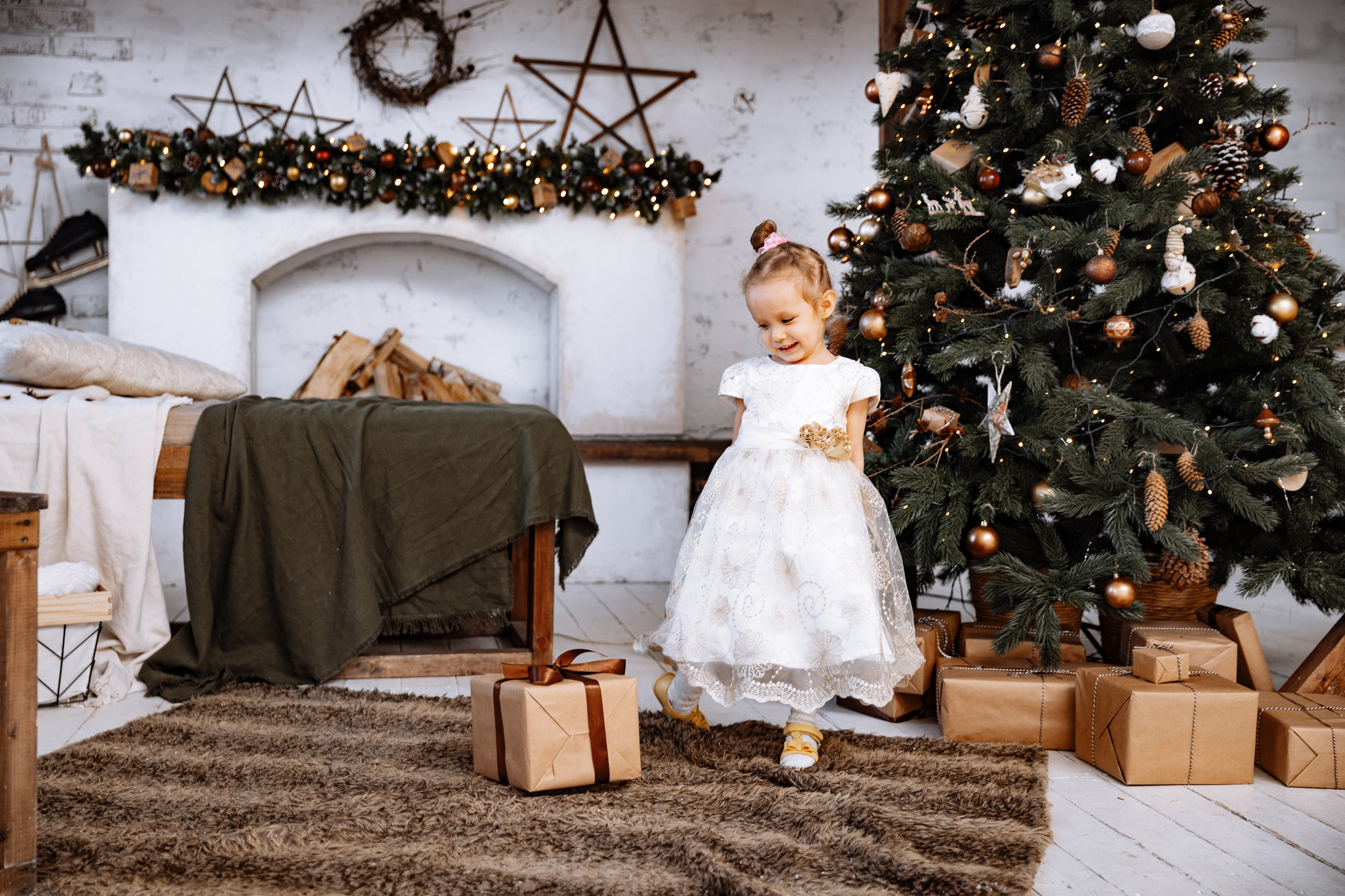 Новогодняя фотосессия в студии Нижний Новгород