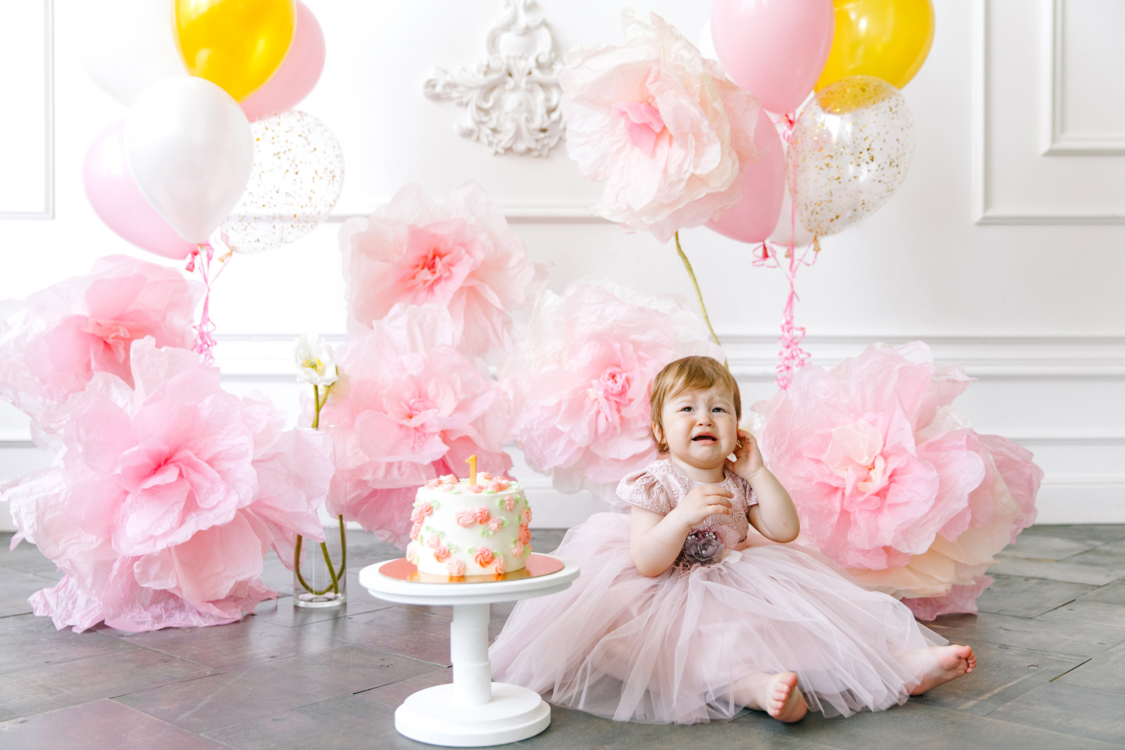 Фотосессия первый тортик Фотограф Анна Руданова