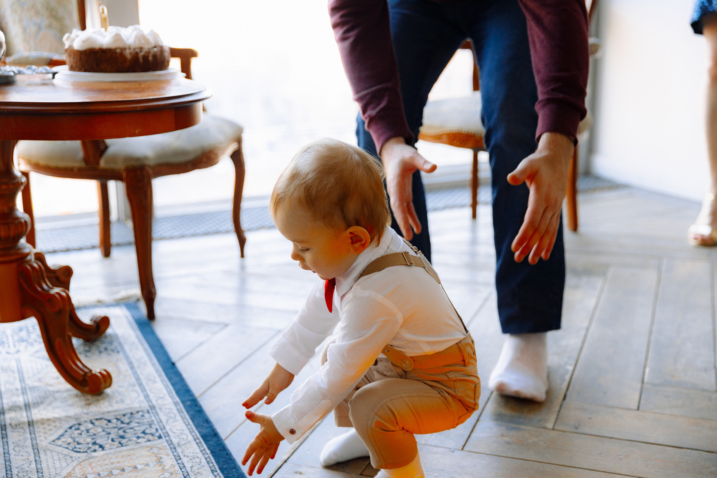 Новогодняя семейная фотосессия в студии NAKED SKY