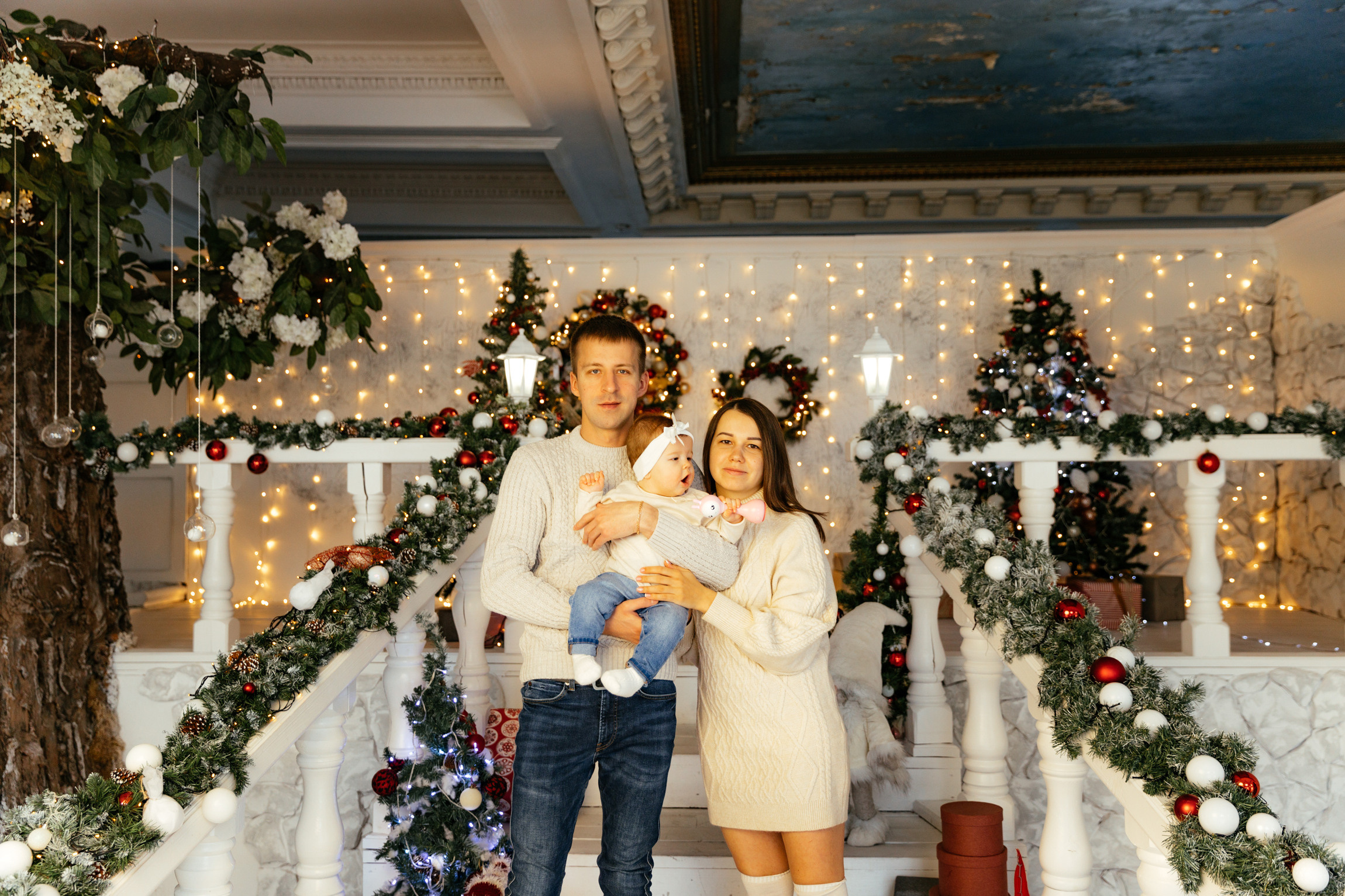 Новогодняя фотосессия в студии Москва