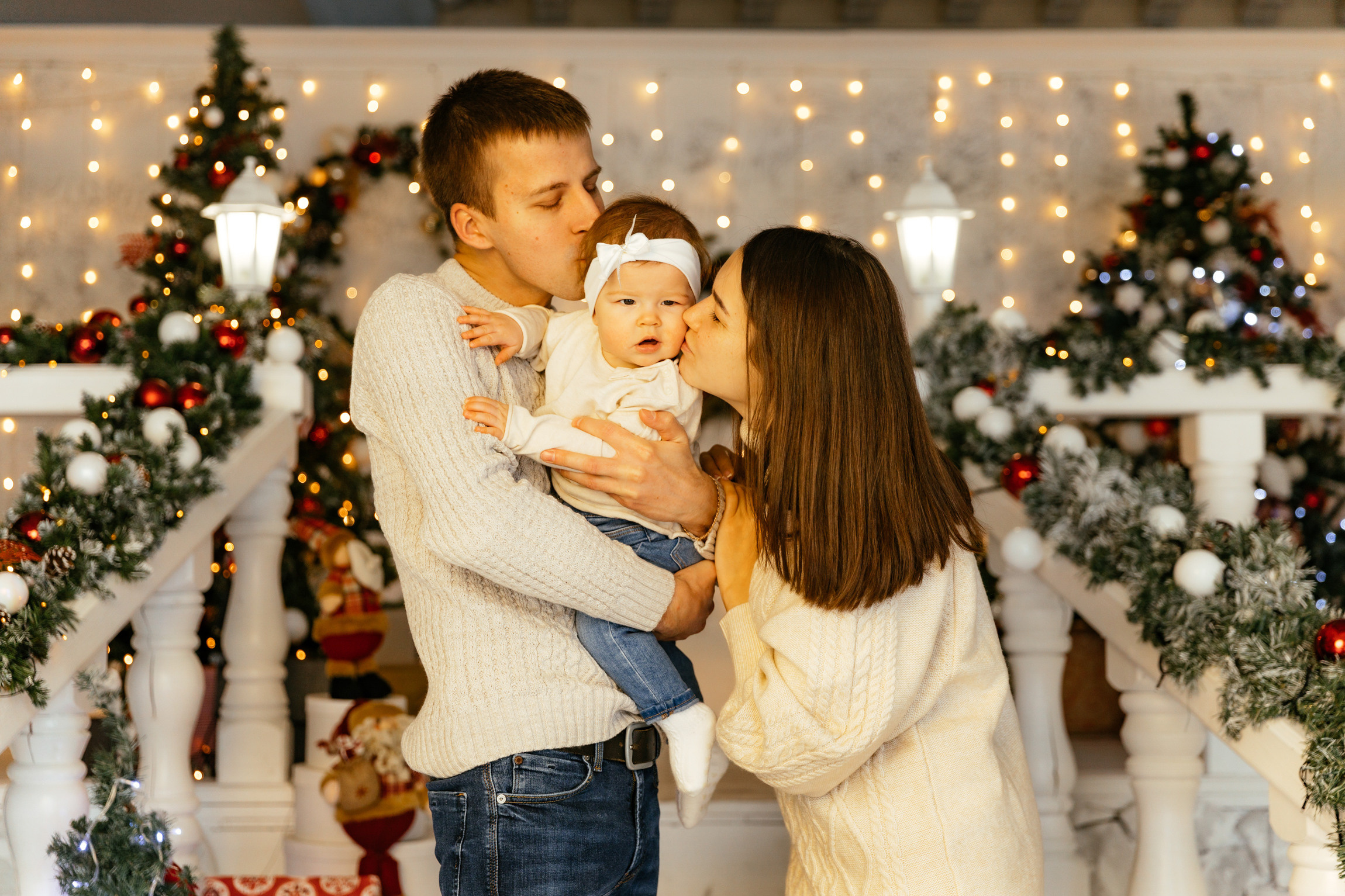 Новогодняя фотосессия в студии Москва