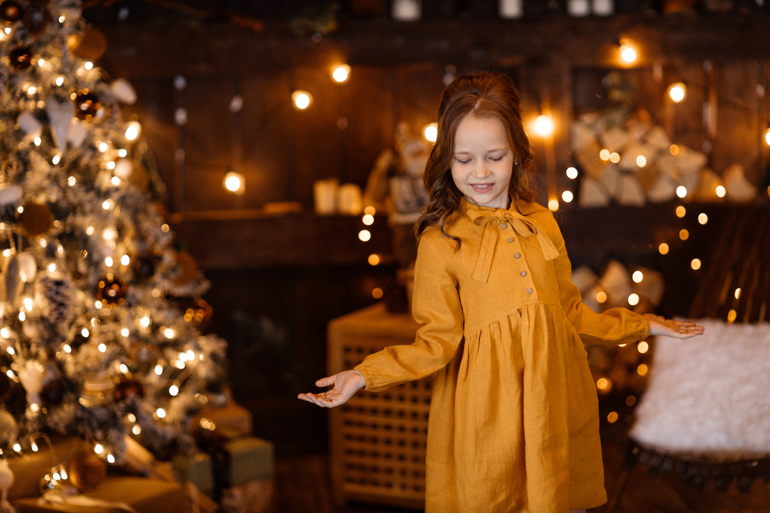 Новогодняя фотосессия в студии Веры