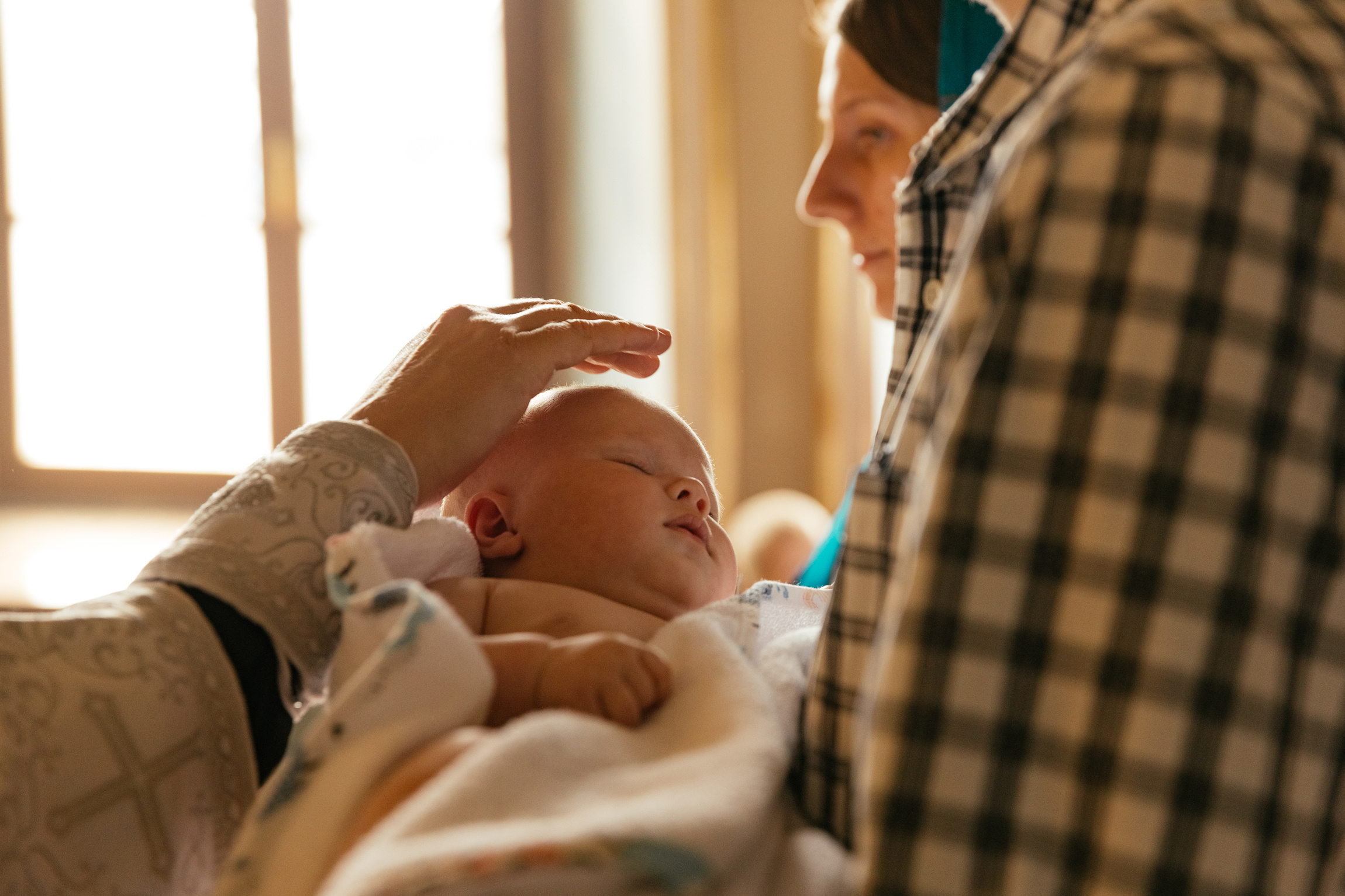 Фотосессия крещения Вероники